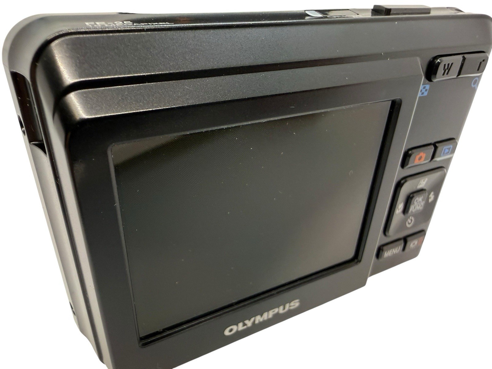 Olympus FE-25 10.0MP Digital Camera Digicam Compact y2k 2000s Black WORKS Tested