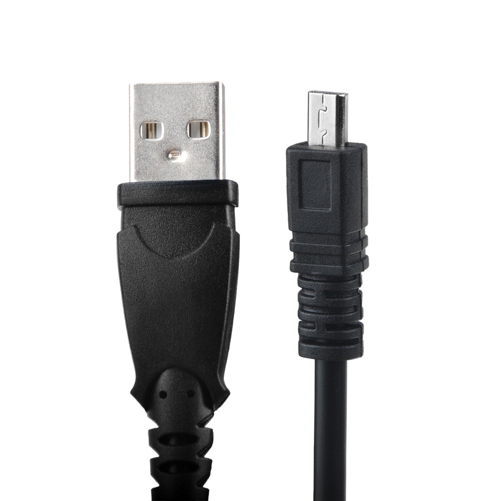 PwrON USB Charger PC Charging Data Sync Cable for Sony Cybershot DSC-W830 Camera