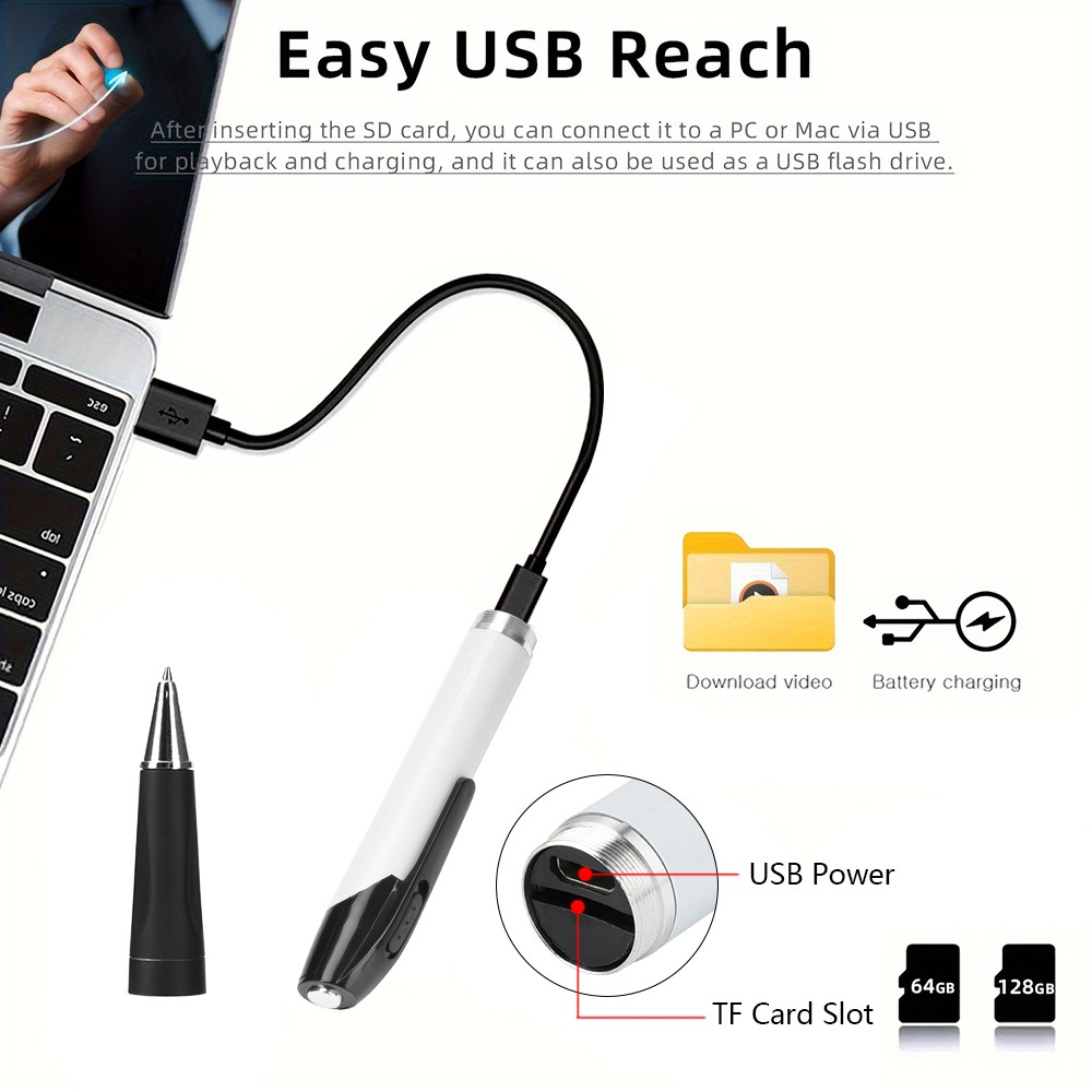 Portable Digital Pocket Body Camera HD 1080P Video Recorder DVR Security Camera