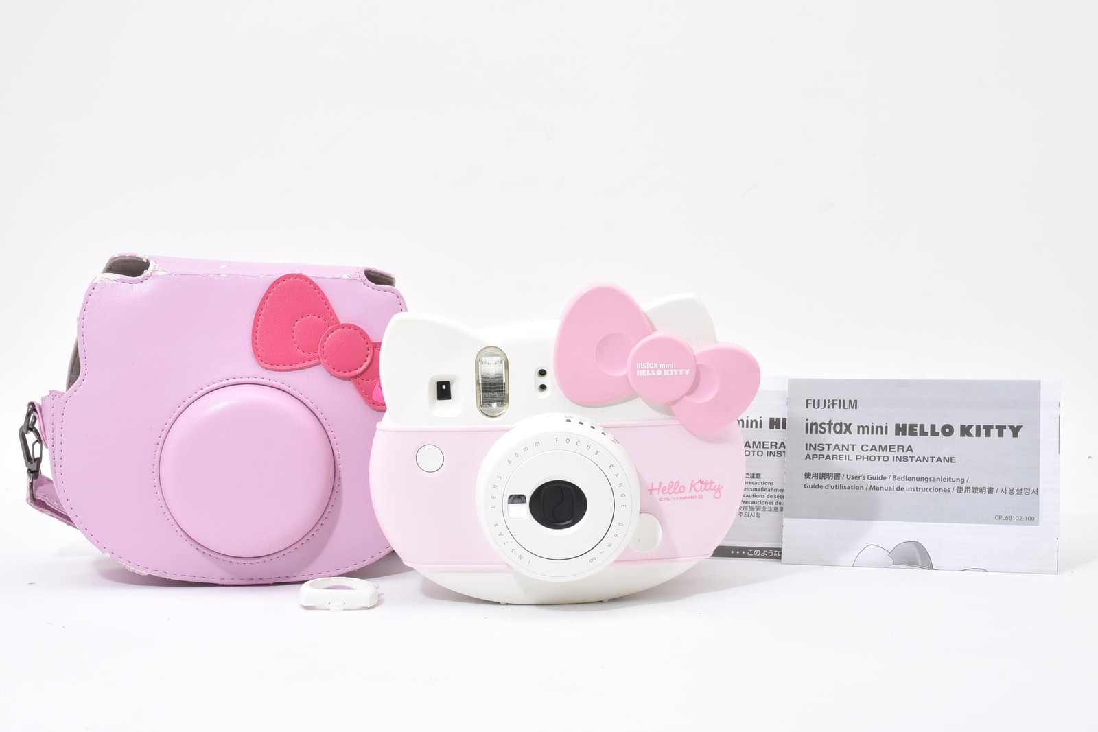 [Exc+5 in Case] Fujifilm Instax Mini Hello Kitty Instant Camera From JAPAN A-761