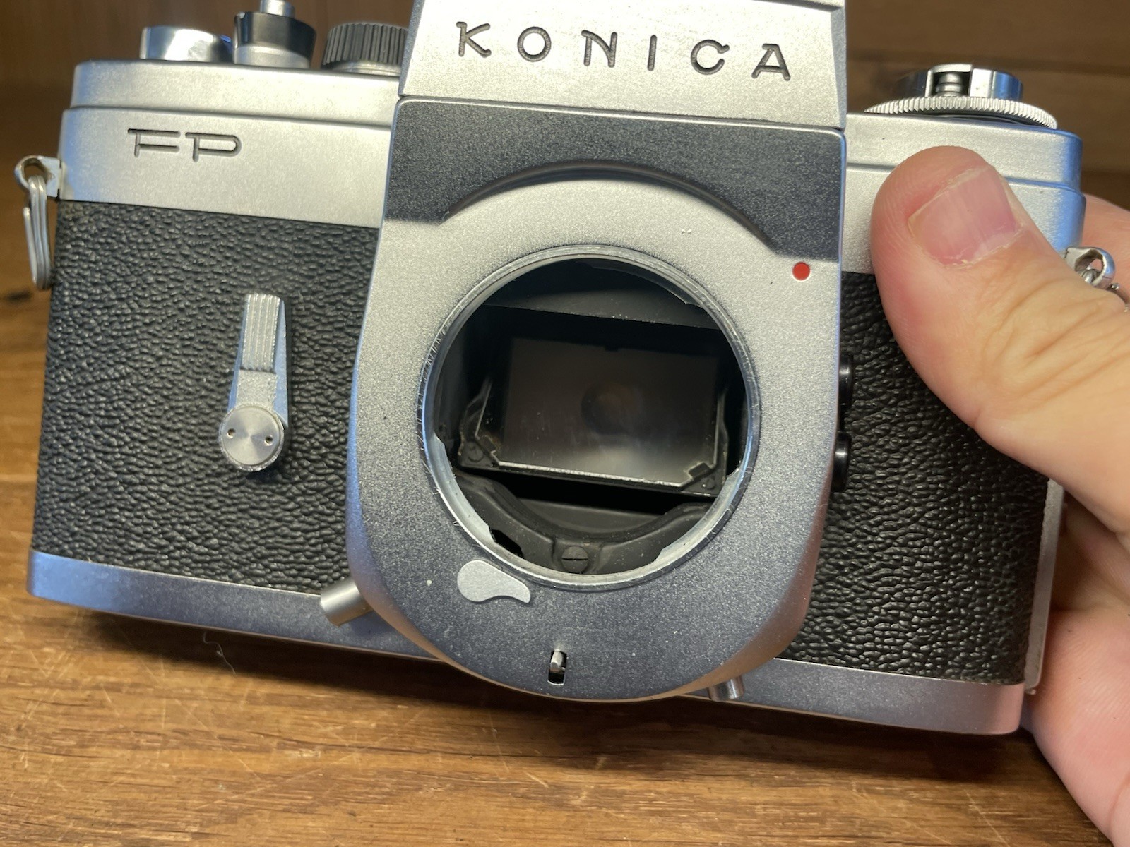 *Exc+5* Konica FP SLR 35mm Film Camera Body From Japan