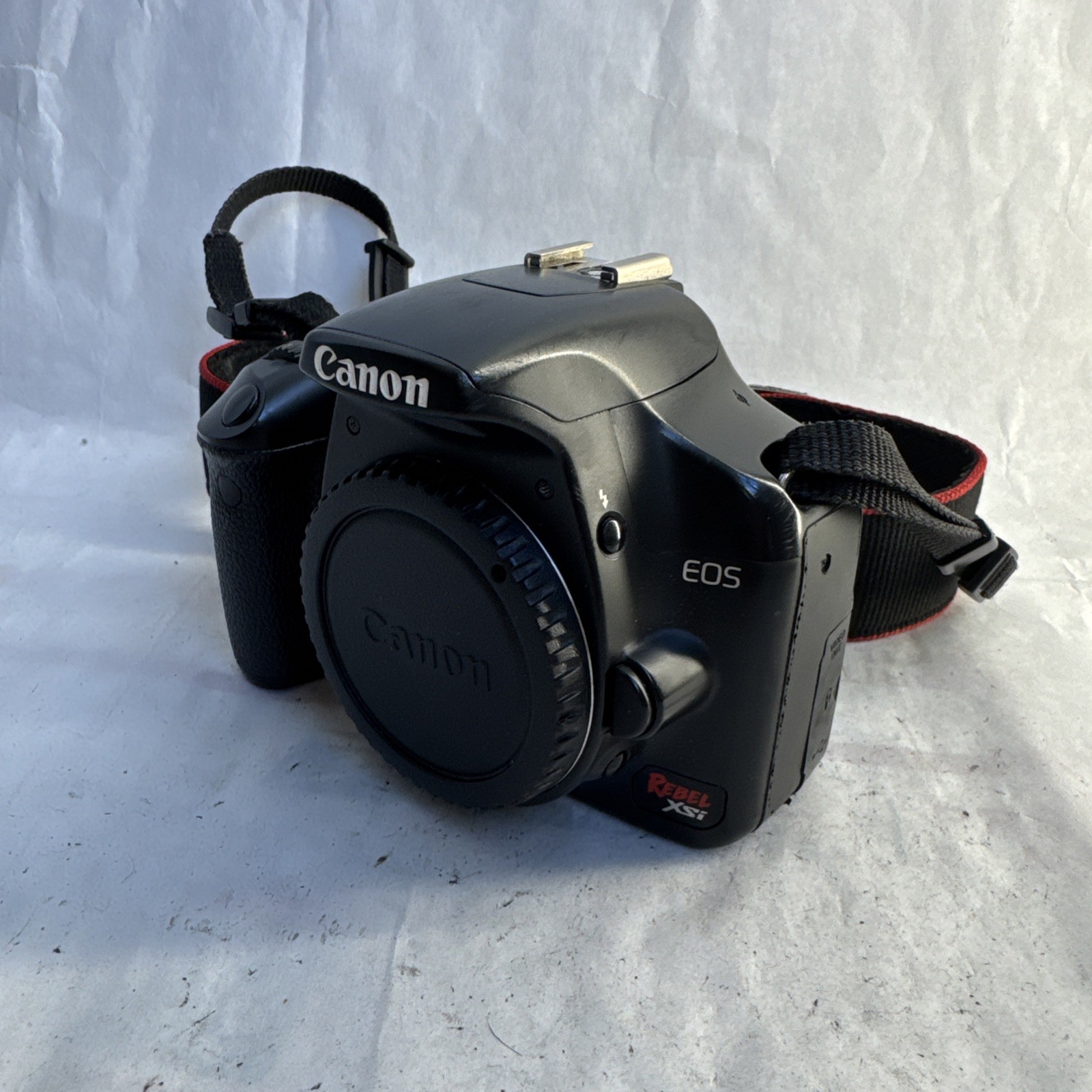 Canon EOS Rebel XSI Black Digital Camera – Tested & Working !