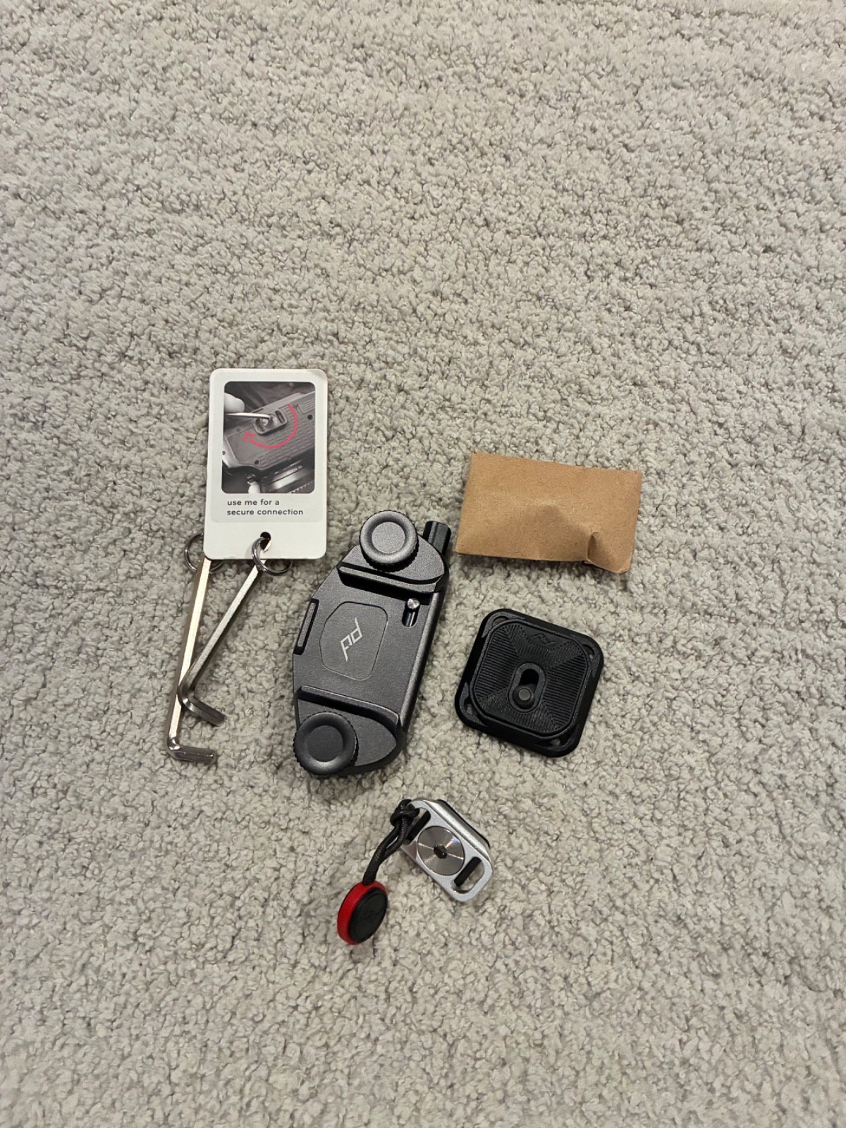 Peak Design Capture Clip Only & Standard Plate ARCA Compatible Quick Release
