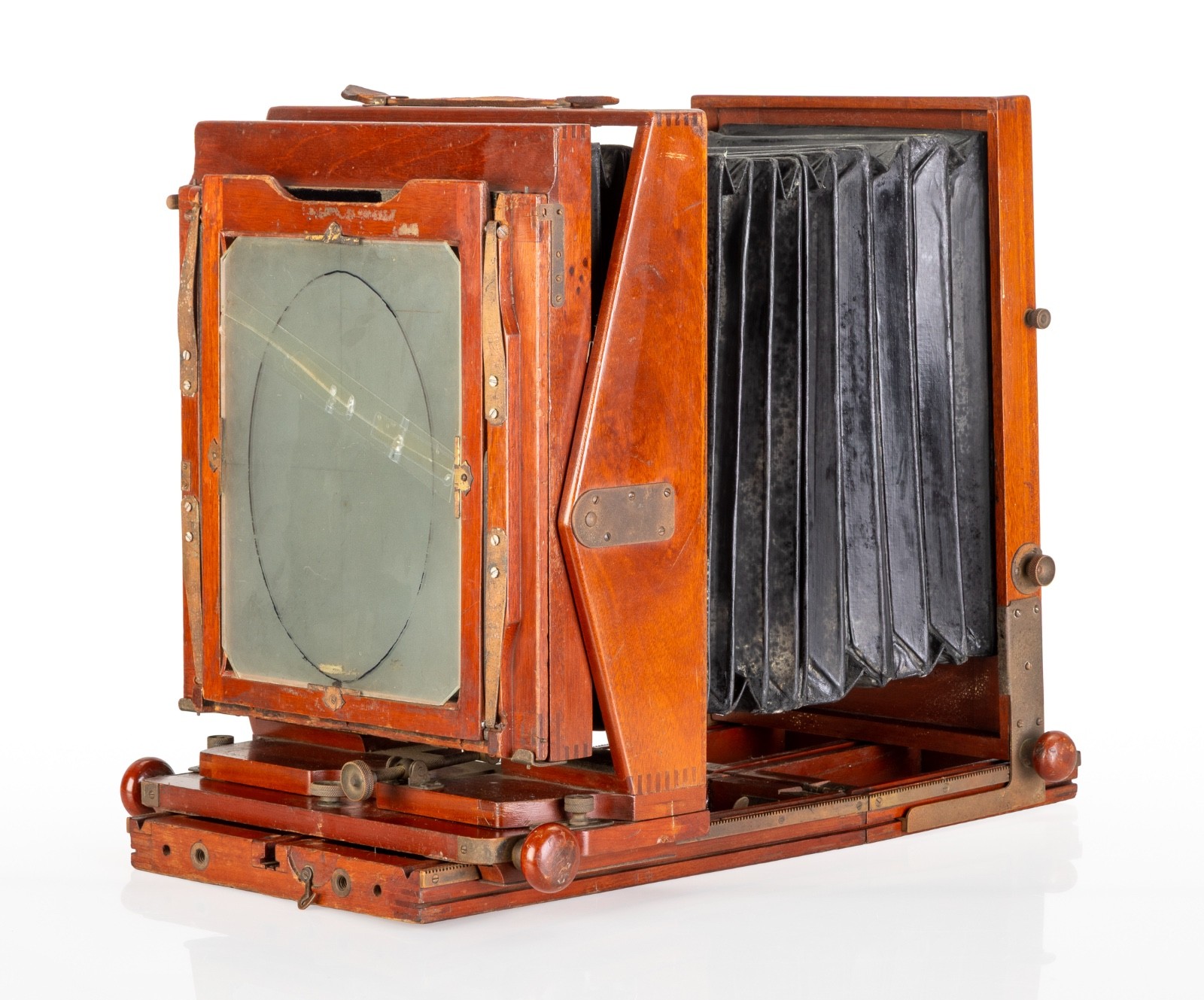 Antique Wooden 8×10 Large Format View Camera w/ 5×7 Back – Restoration Project