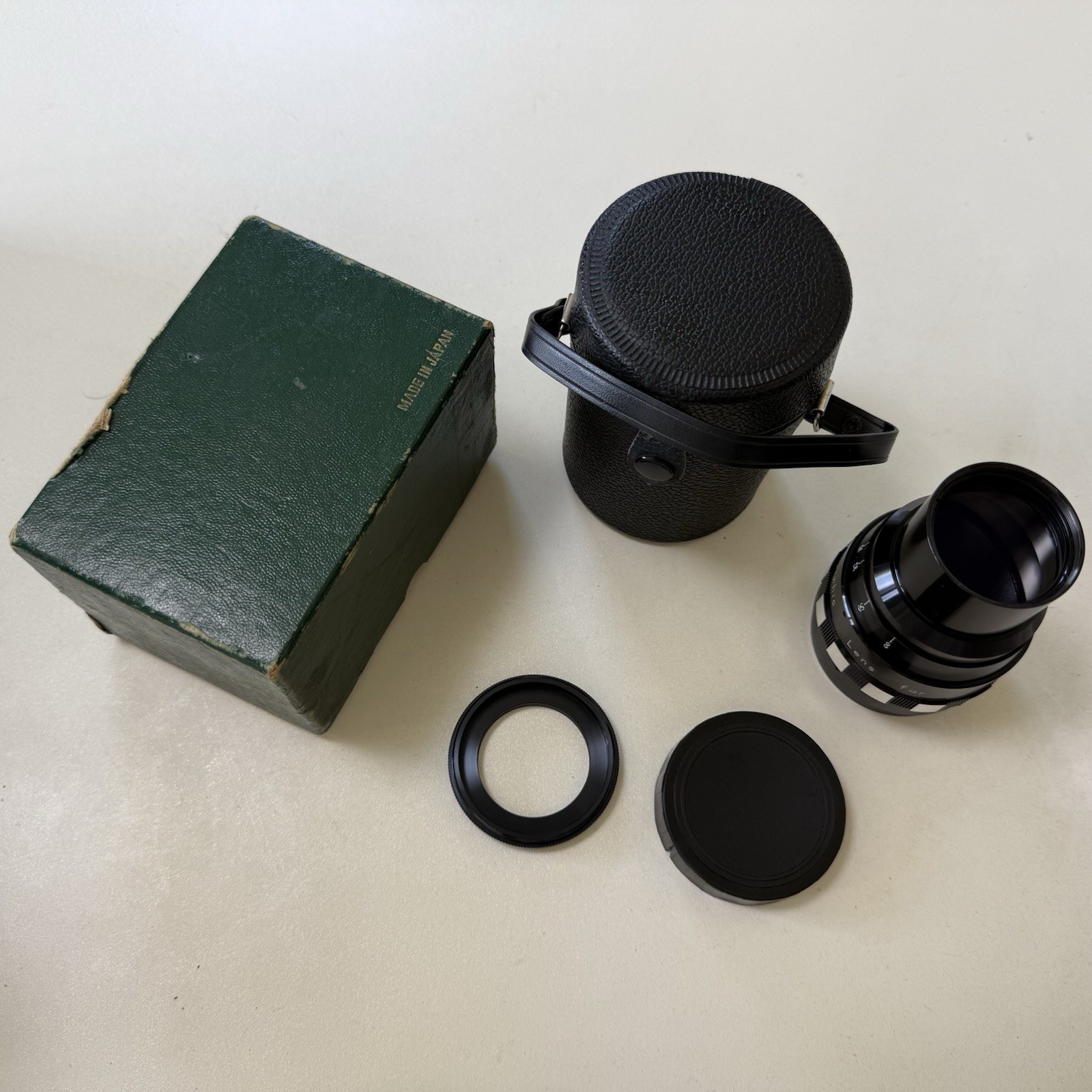 2X anamorphic lens for Bell and Howell B&H w/ Case NEAR MINT+ IN BOX JAPAN