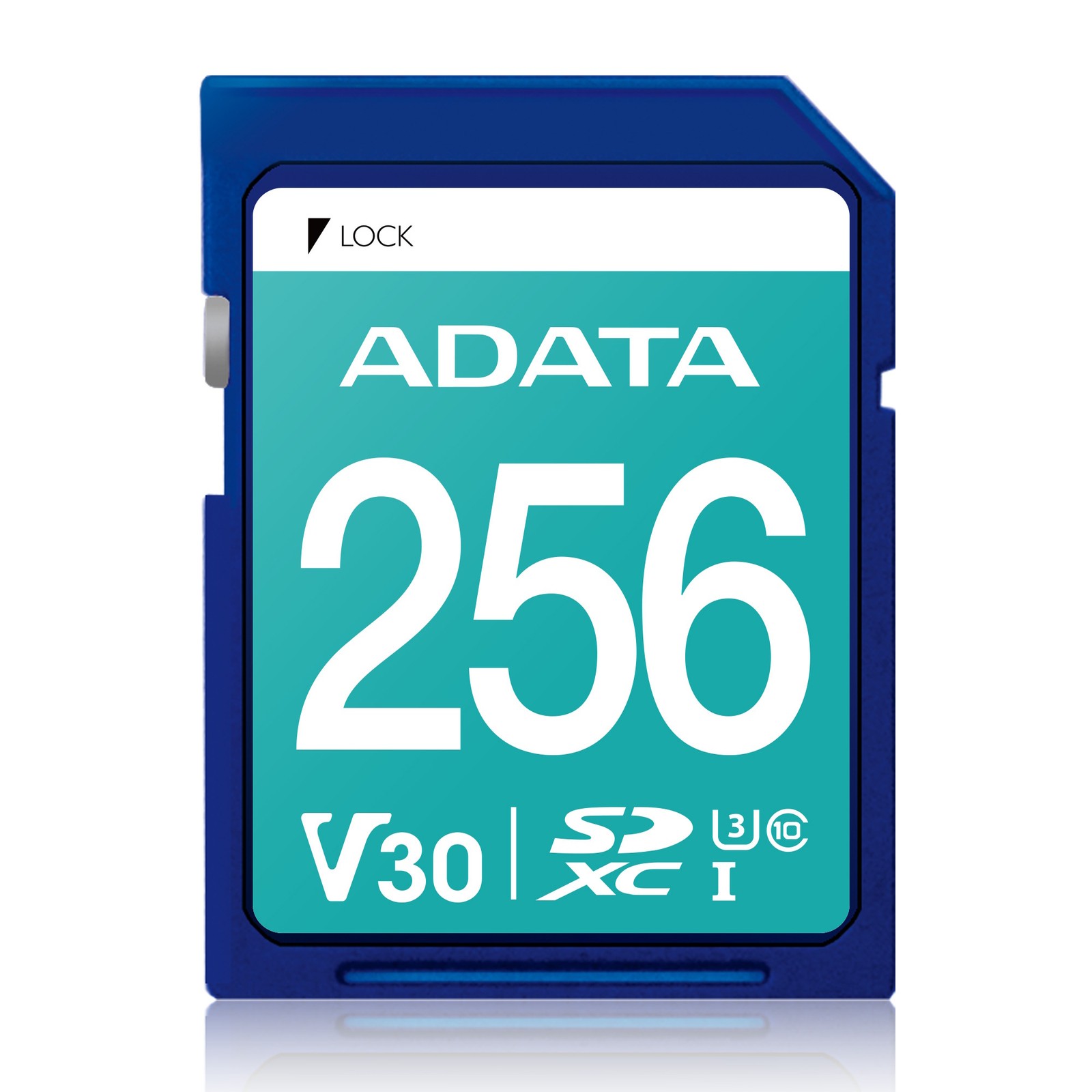 256GB SDXC UHS-I U3 V30 CL10 4K Memory Card ASDX256GUI3V30S-R
