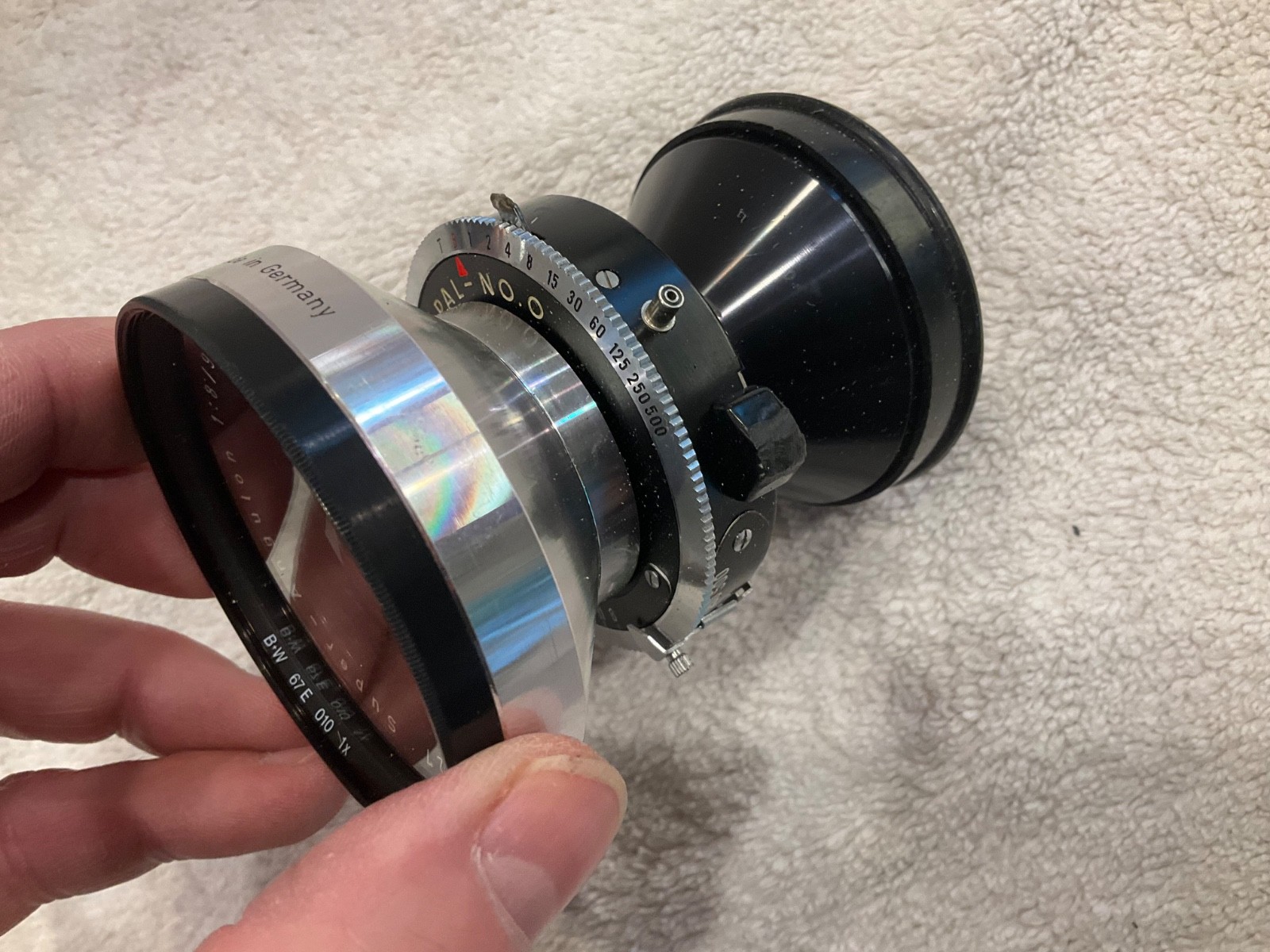 Schneider-Kreuznach Super-Angulon 90mm f/8 Large Format Lens – Copal 0 Shutter