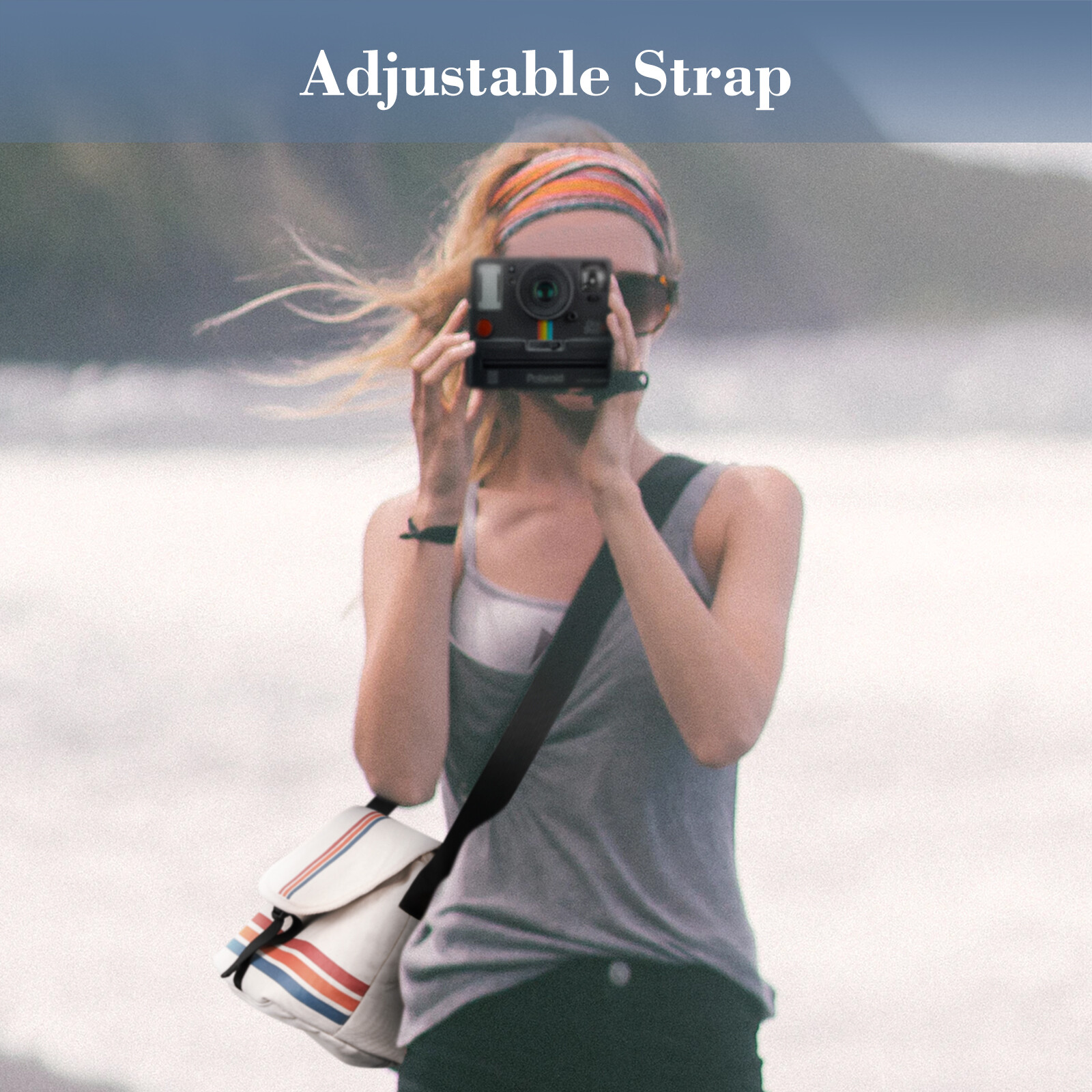 Canvas Travel Bag for Polaroid Originals OneStep+ / Onestep 2 VF / Now I-Type