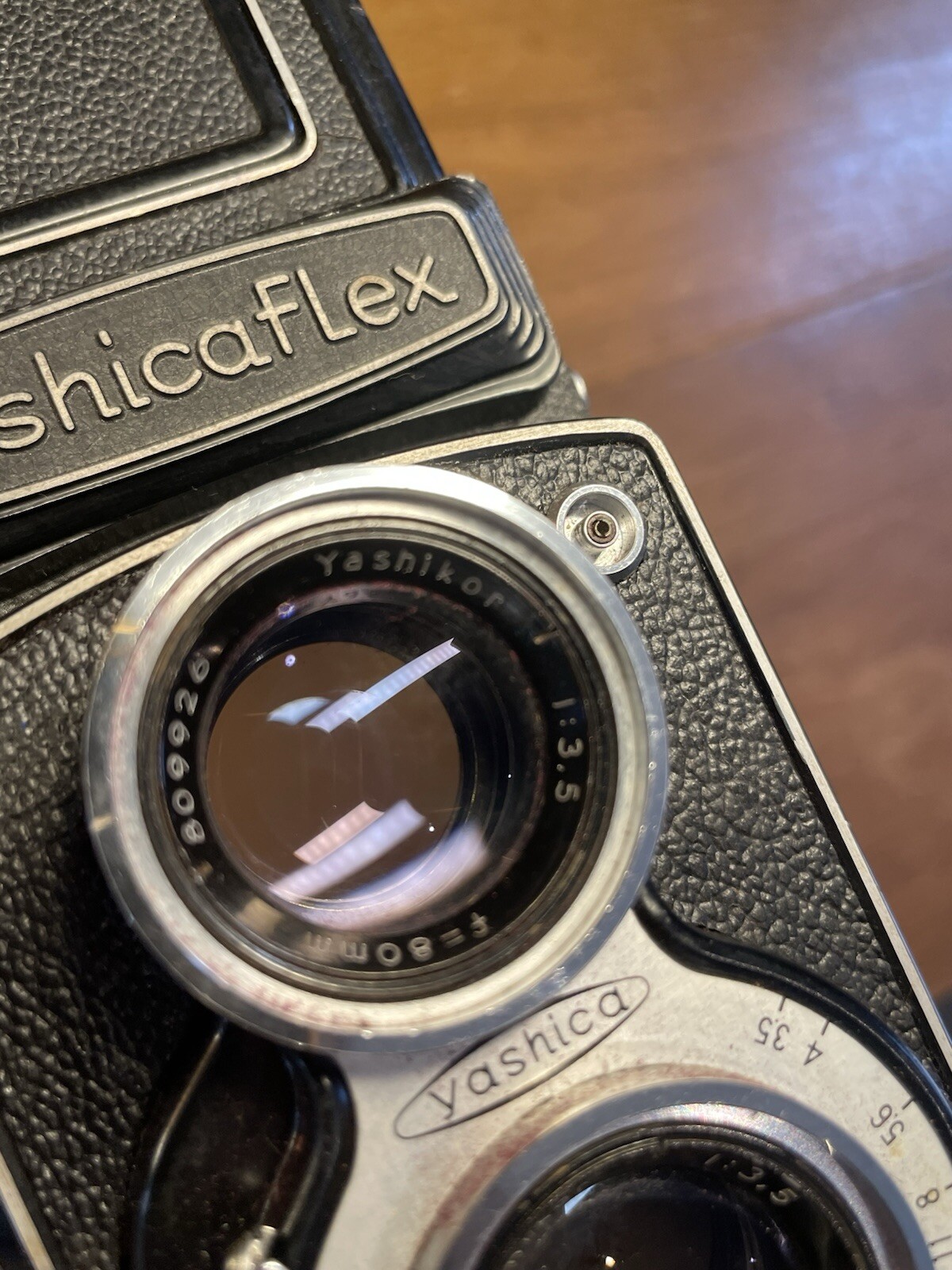 *Near Mint* Yashicaflex A2 6×6 TLR Film Camera Yashimar 80mm F/3.5 From Japan