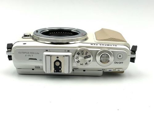 [Exc] Olympus PEN Lite E-PL7 Digital Camera 16.1 MP White Tested 22000 shots #76