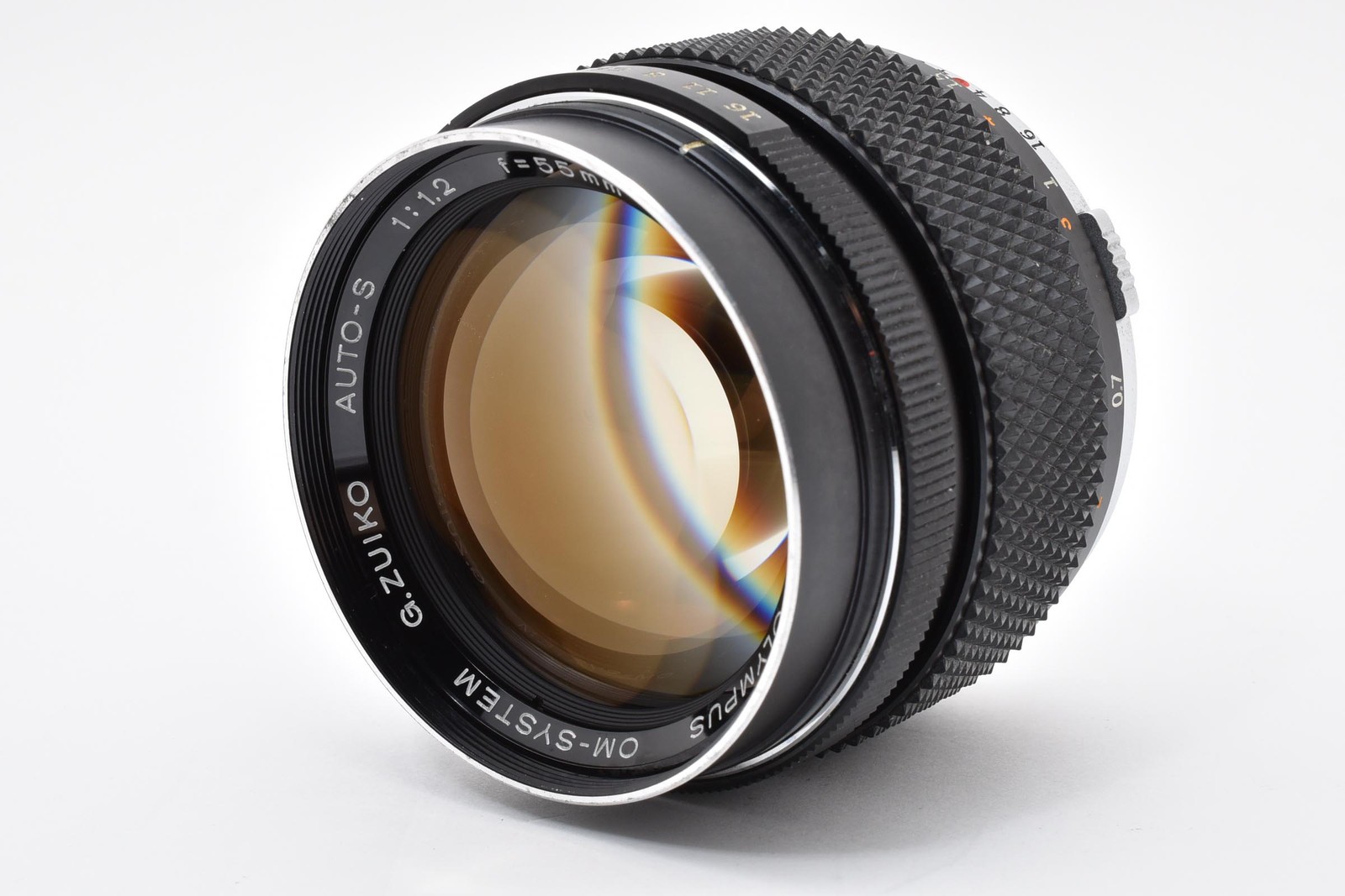 [Near MINT] Olympus OM-SYSTEM G.ZUIKO AUTO-S 55mm f/1.2 Prime MF Lens From JAPAN