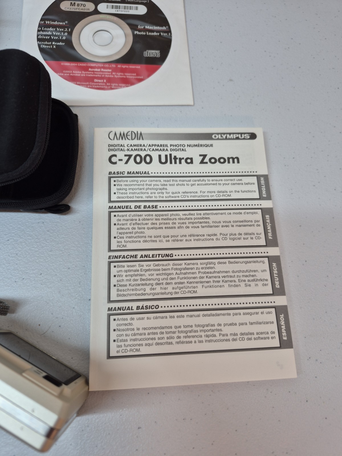 Casio Exilim EX-Z40 Digital Camera 4MP 2″ Display 3x Optical Zoom Compact