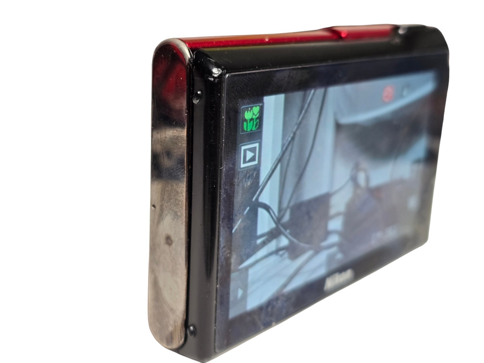 Nikon Coolpix S80 HD Digital Camera 14.1MP 3.5 Inch Touch Screen Tested