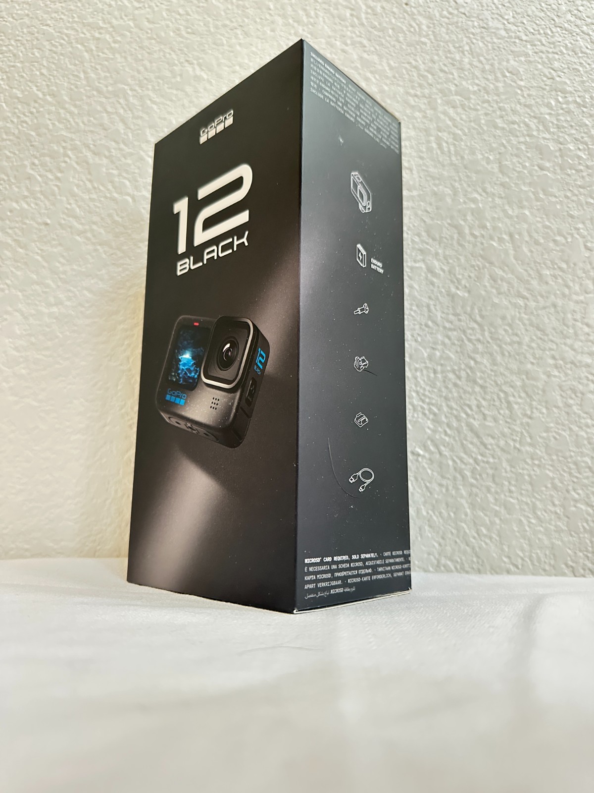 GoPro HERO12 Black 5.3K60 27MP Waterproof Action Camera – NEW SEALED