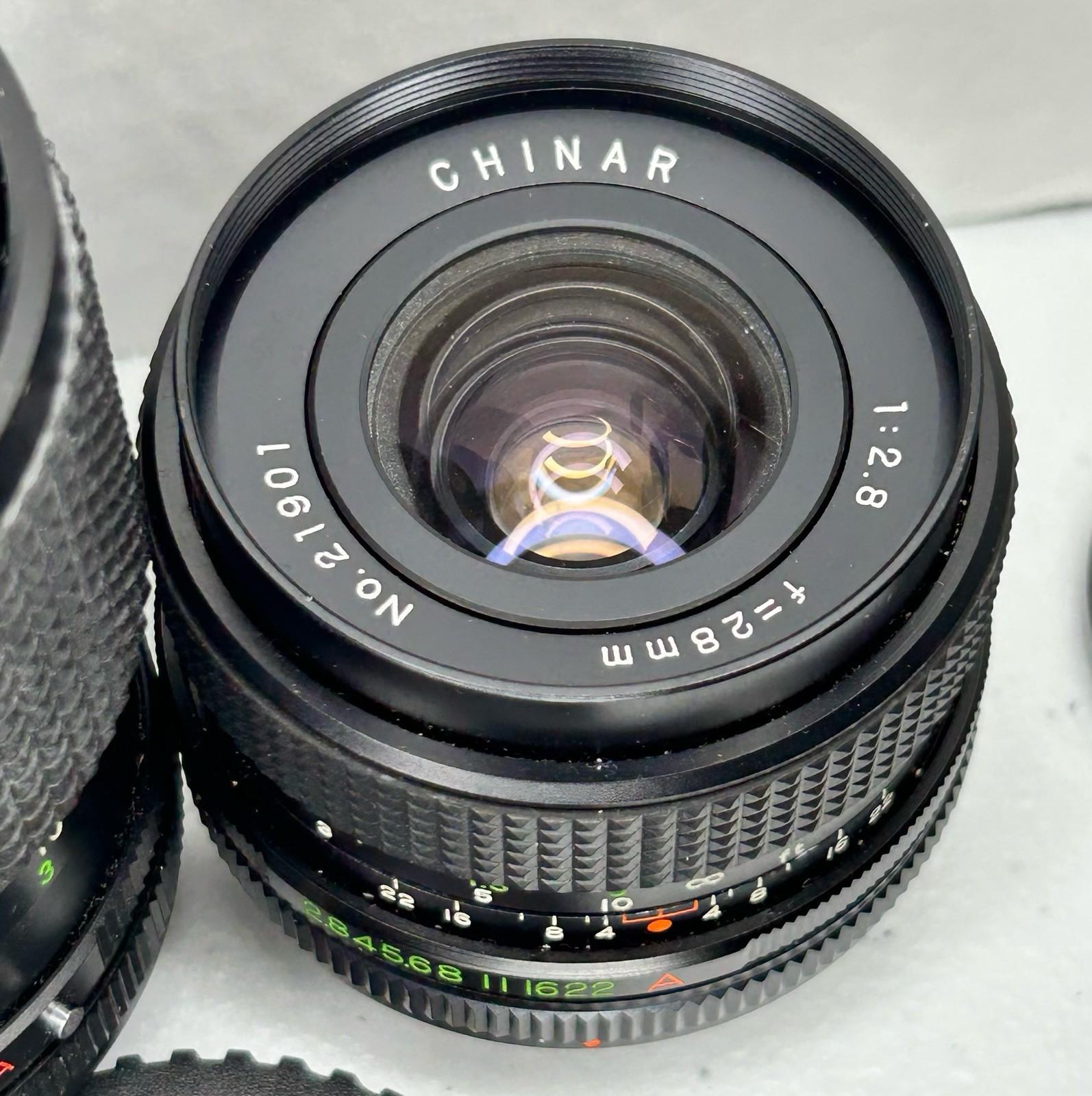 Canon AE-1 35mm SLR Film Camera w/FD 50mm f1.8 Lens w/EXTRAS -USED/WORKS