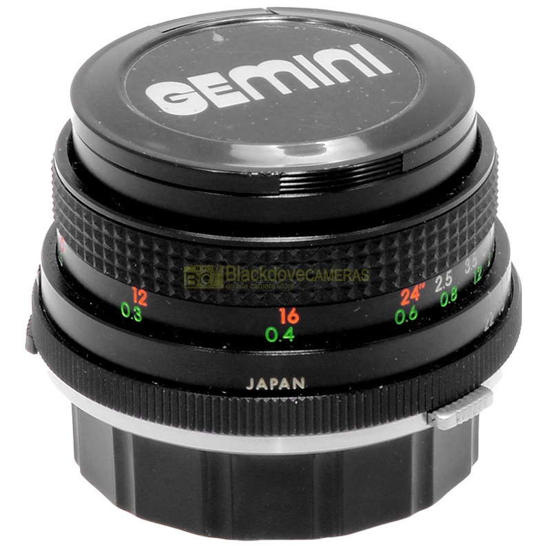 Gemini 28mm Lens. f2.8 MC Vintage Compact Lens for Olympus OM Reflex