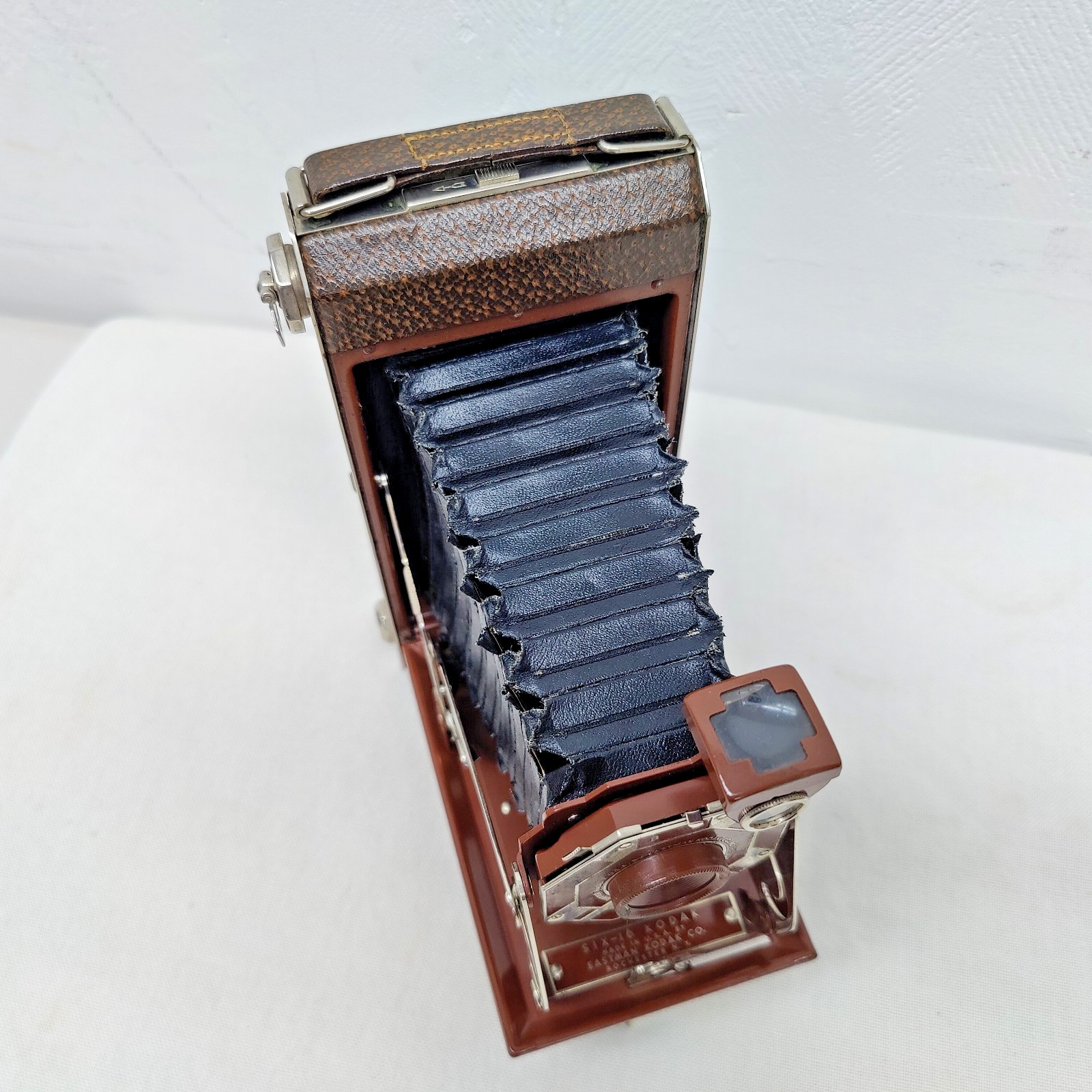Vintage Eastman Kodak No 1 Kodal Six -16 Brown Art Deco Folding Vest Camera