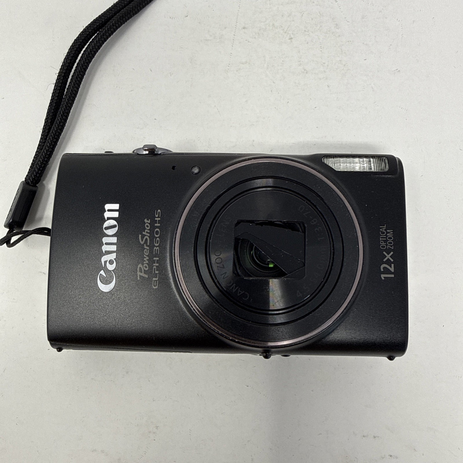Canon PowerShot ELPH 360 HS/ IXUS 285 12X Optical Zoom Digital Cam. NEEDS REPAIR