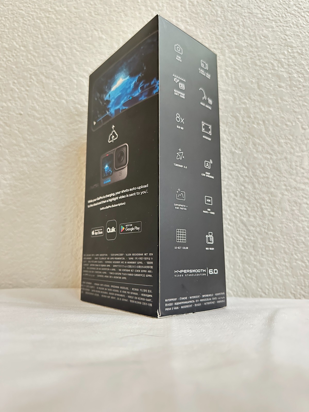 GoPro HERO12 Black 5.3K60 27MP Waterproof Action Camera – NEW SEALED