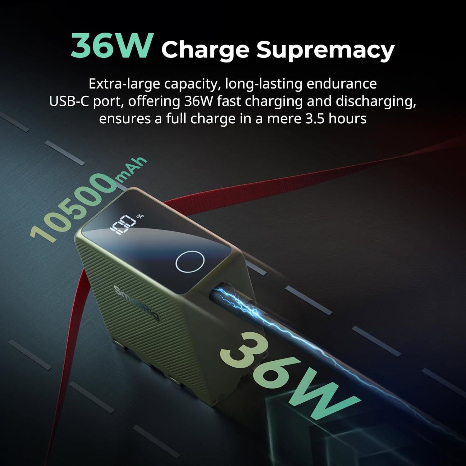 SmallRig NP-F970 Battery 10500mAh USB-C Battery for Sony NP-F970 F750 F550