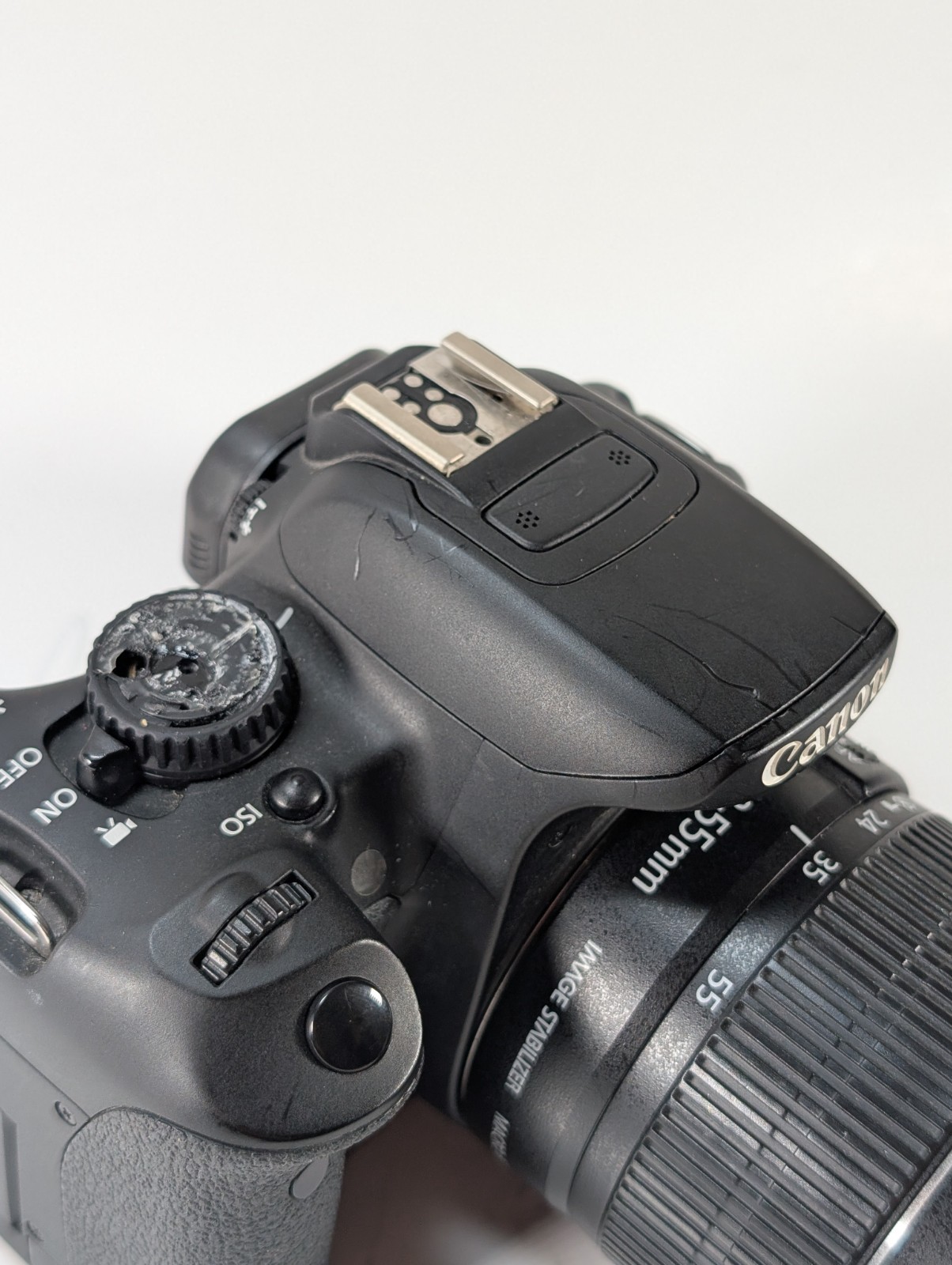 Canon EOS Rebel T4i DSLR Camera w 18-55mm IS Lens Charger Tested✅ READ Mode Dial