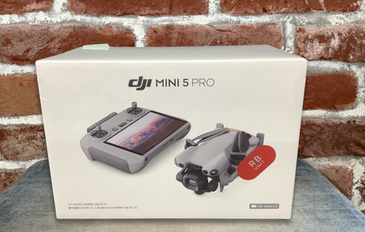 DJI Mini 5 Pro Fly More Combo 36min 3 Batteries *Refurbished*Sealed* JP Ship Now