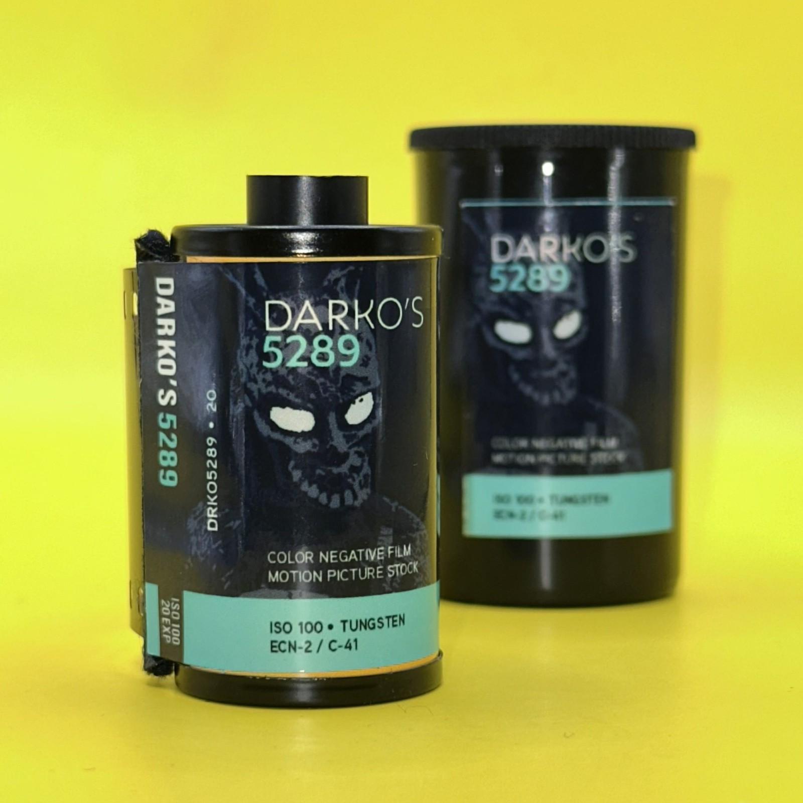 Darko’s 5289 — 35mm ECN-2 Color Negative Film — ISO 100–400 Tungsten 24 Exp