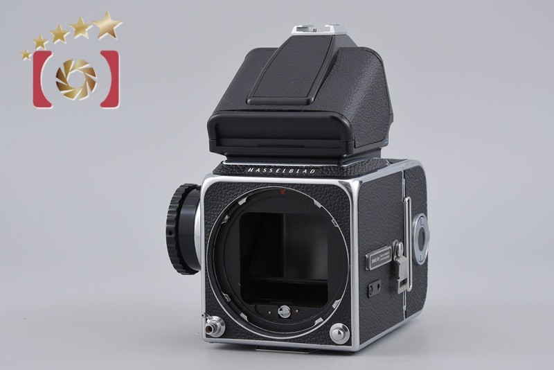 Hasselblad 500C/M Chrome Medium Format SLR Film Camera + PM5 Prism Viewfinder