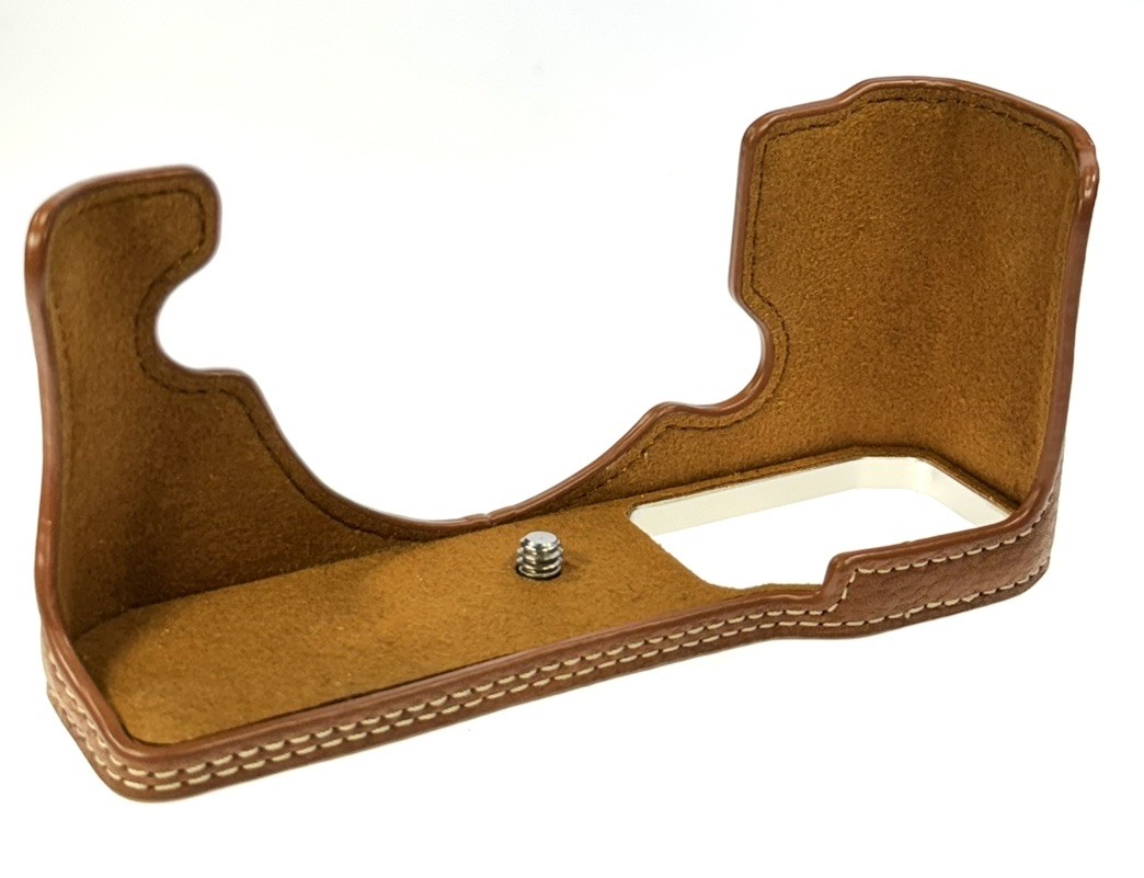 SmallRig 3481 Brown Leather Half Case for Nikon Z fc