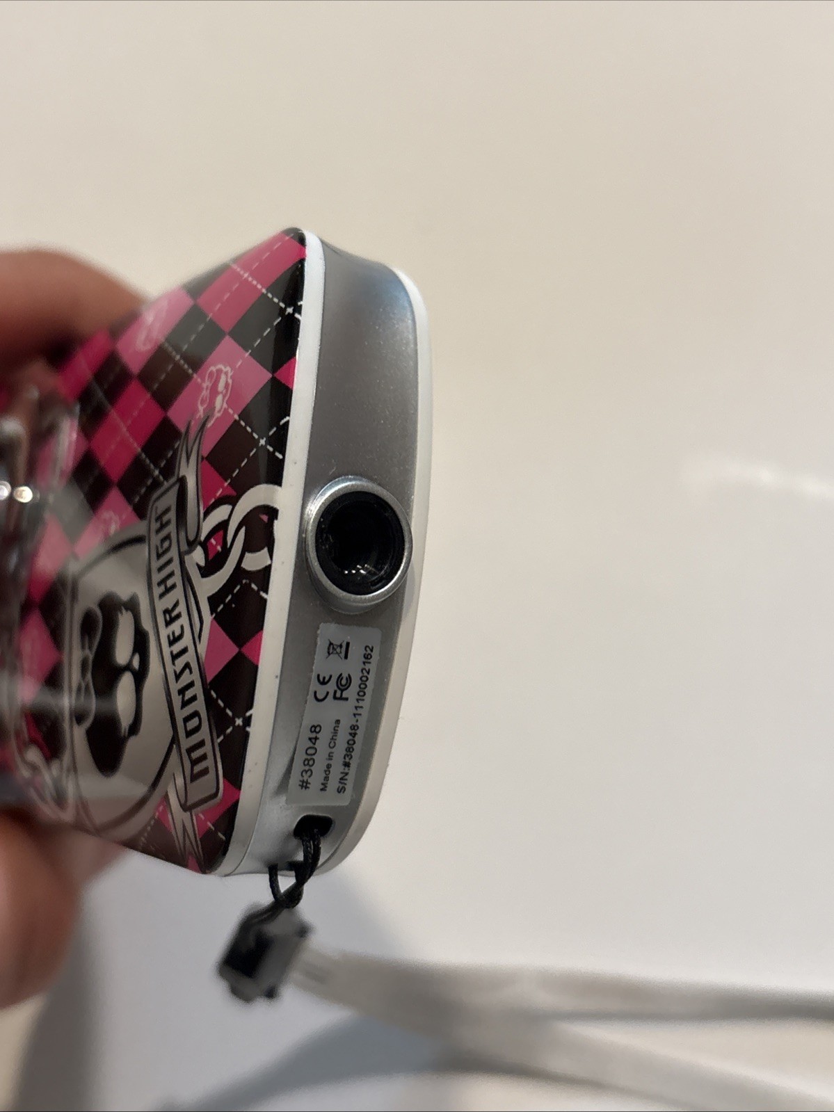 Pink Monster High Selfie Digital Camera Mattel 2011 Tested Working Rare