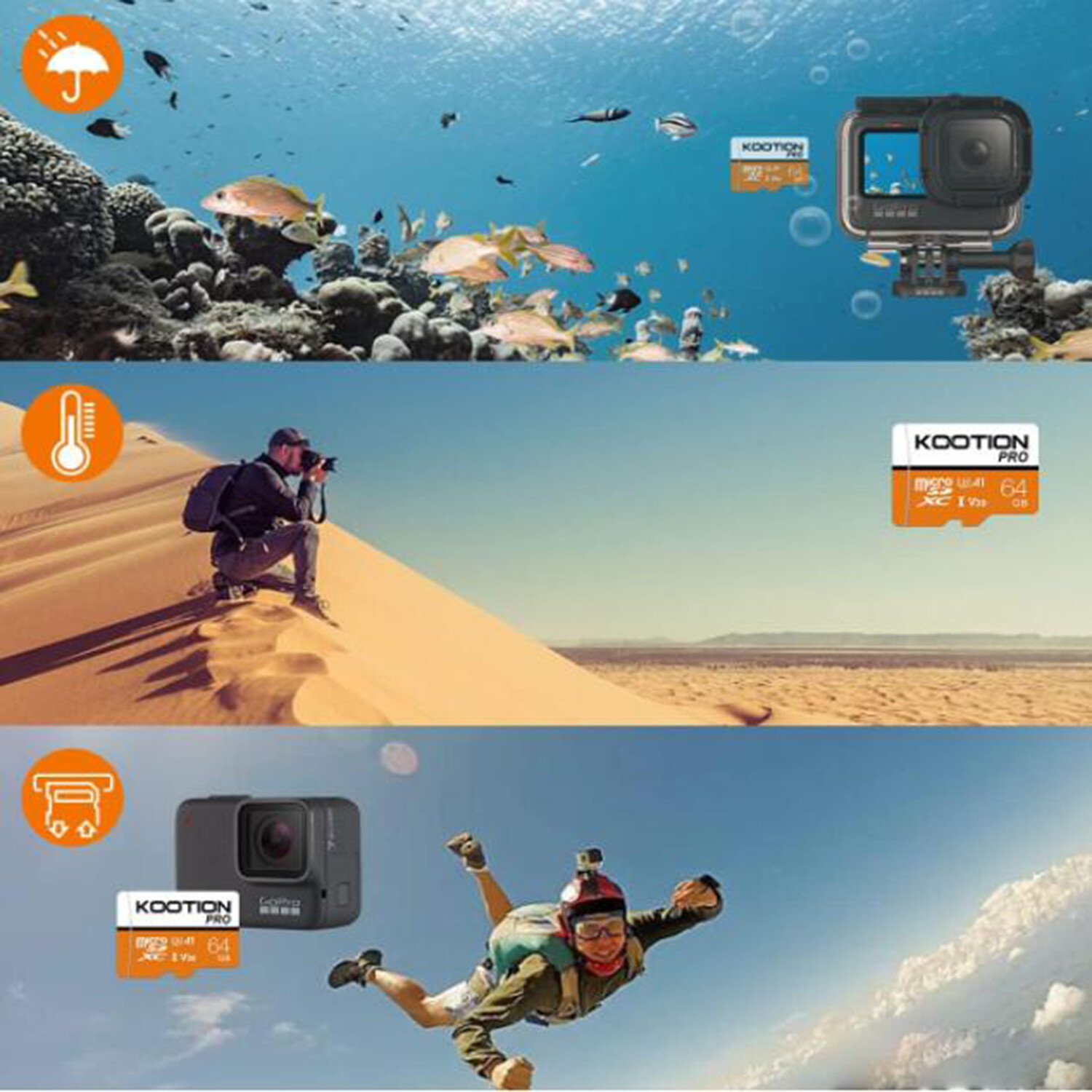 LOT 64GB Micro SD Card SDXC Class 10 Memory Card Flash TF Card for Phone/Camera