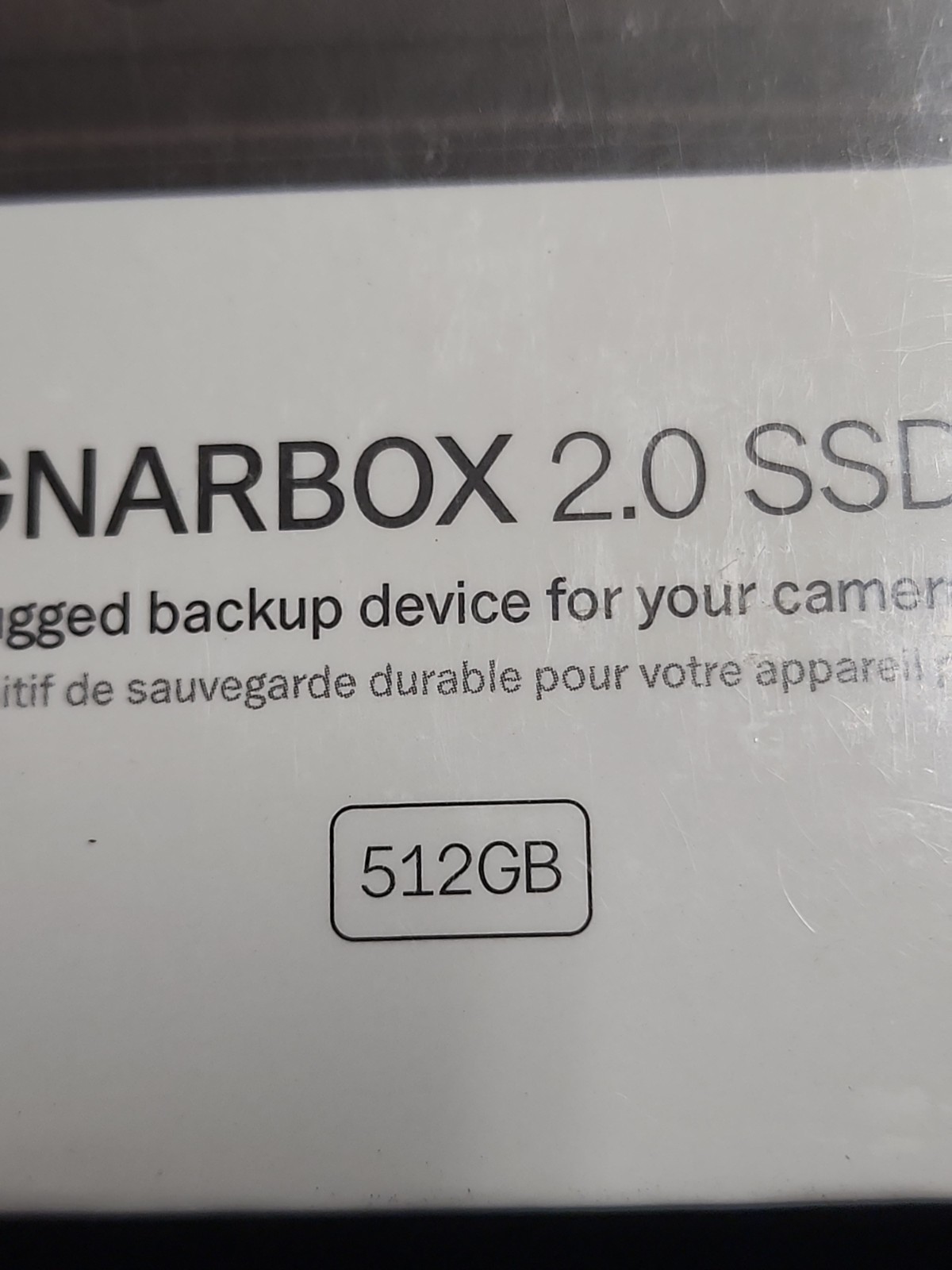 GNARBOX 2.0 SSD 512GB – Field Backup Device for Photo/Video – Professional Grade