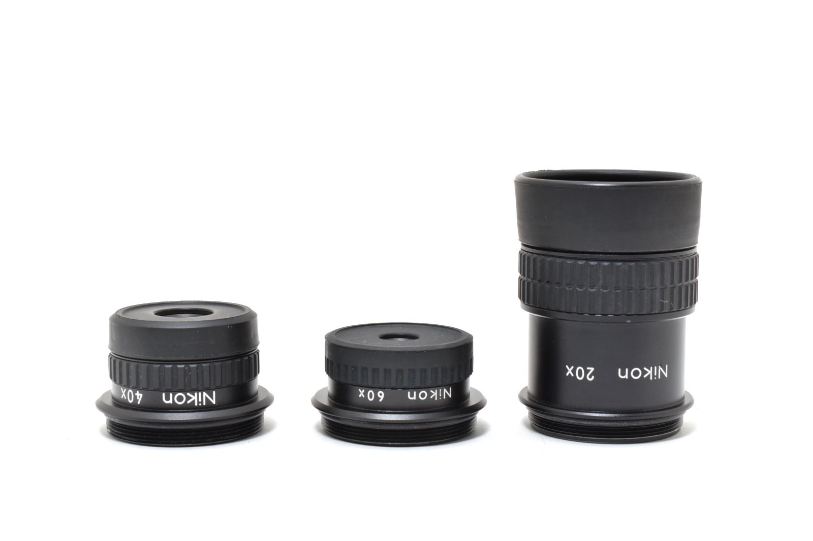 [Mint in Box 20x 40x 60x Set] Nikon Fieldscope Eyepiece For ED 78 From Japan 246
