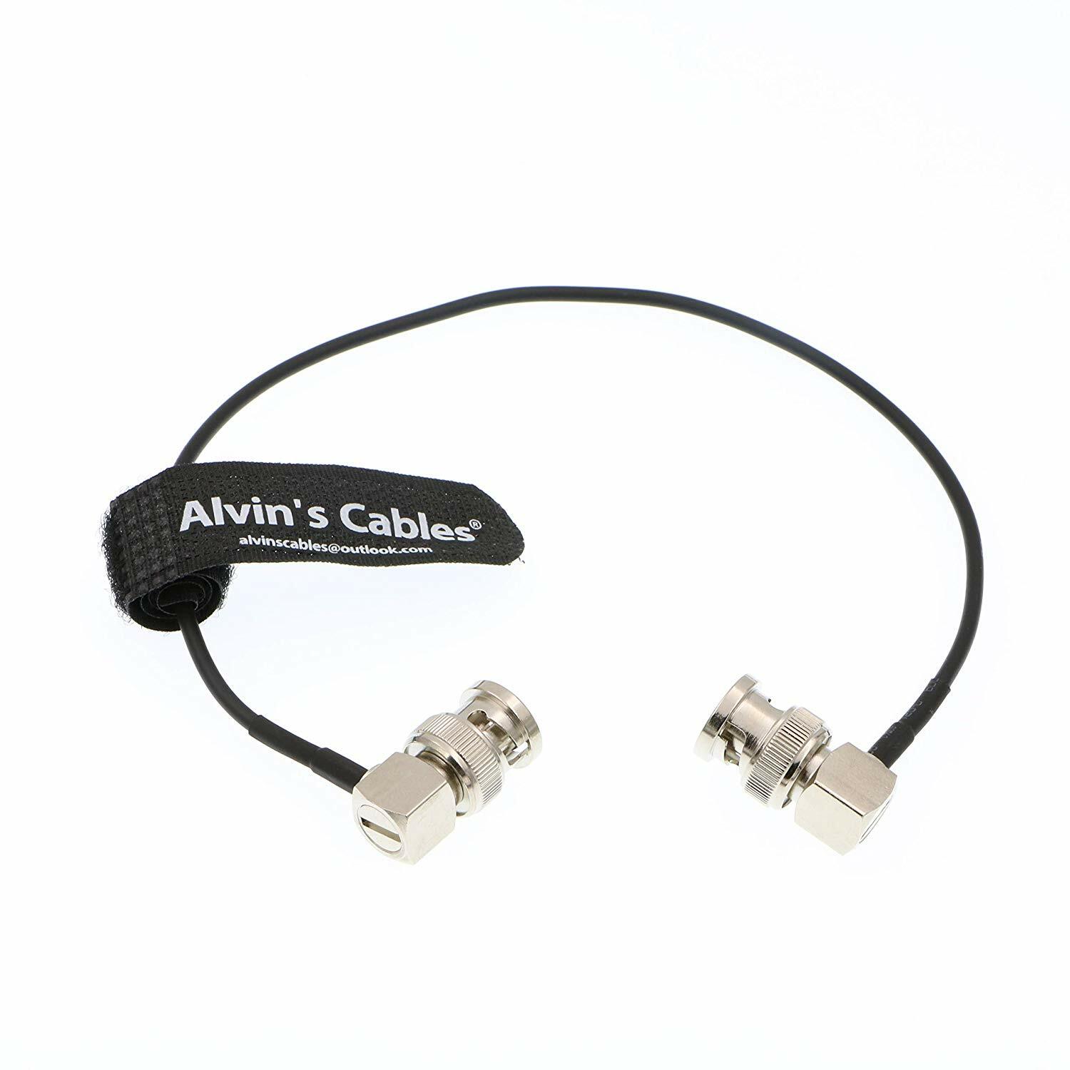 Blackmagic 3G HD SDI Flexible Cable RG179 BNC Right Angle Male for Sony FS5 FS7