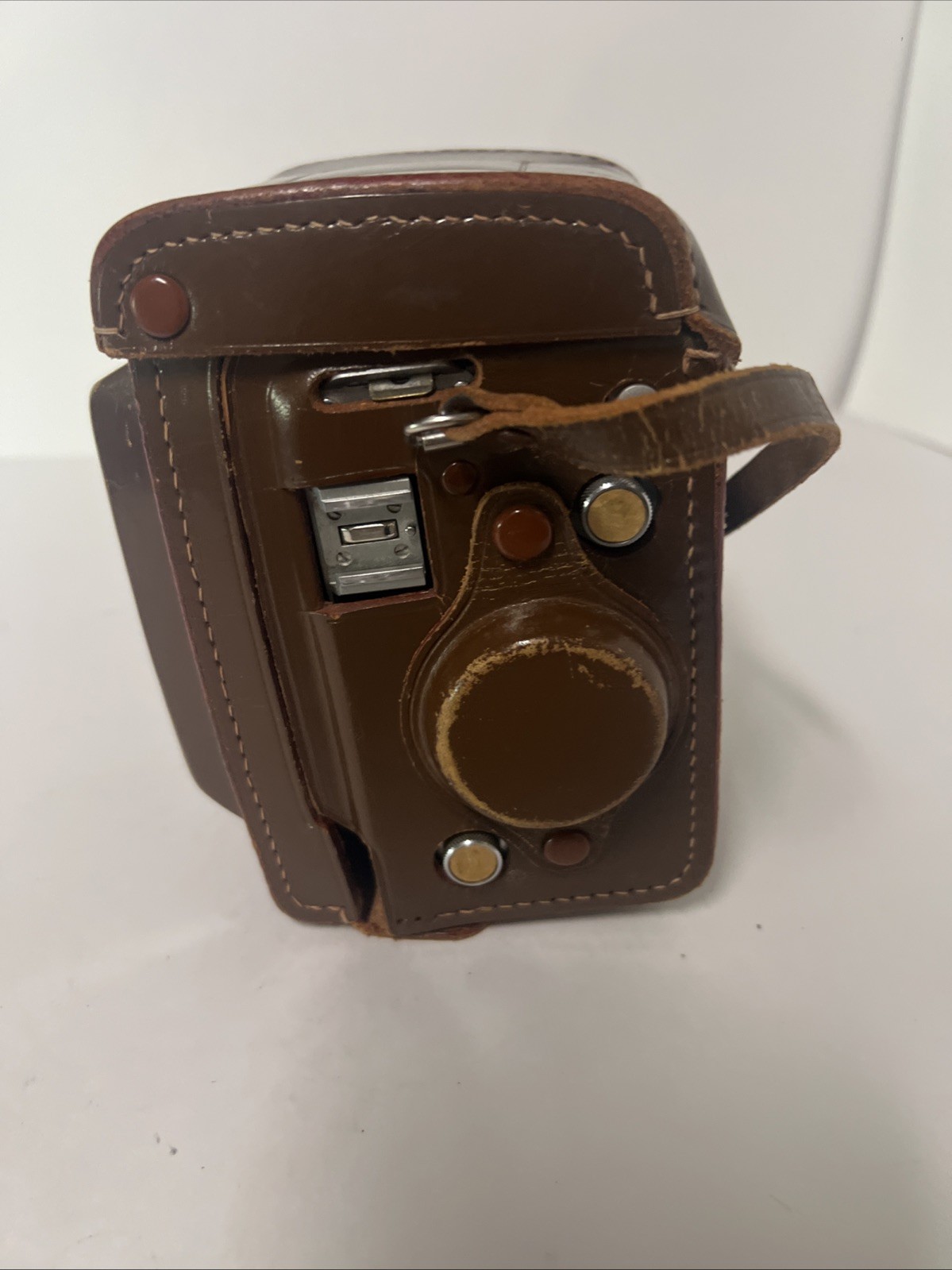 Minolta Autocord LMX CLA Bright Screen Meter Works With Leatherette Case