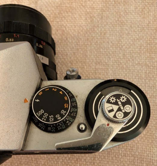 Vintage Praktica Cavalier STL-I 35mm SLR Film Camera. German made