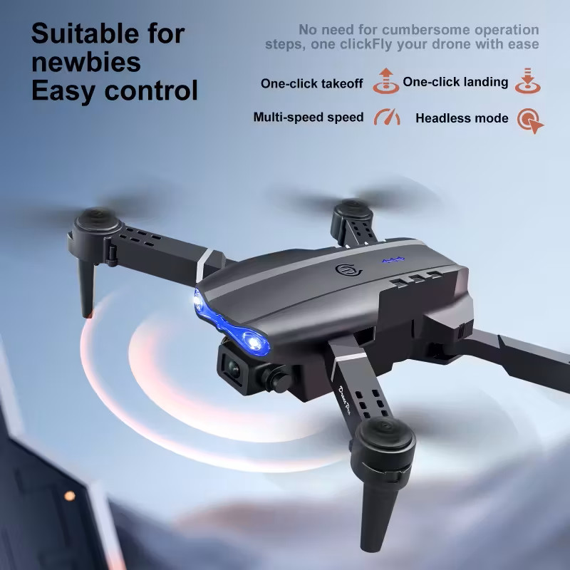 2026 Drone 4K HD Dual Camera WiFi FPV RC Foldable Quadcopter Remote With Screen