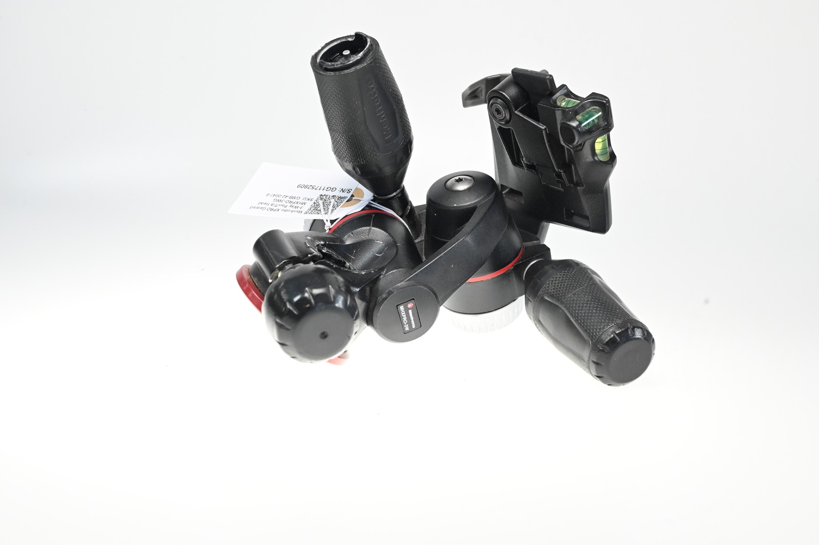 Manfrotto XPRO Geared 3-Way Pan/Tilt Head MHXPRO-3WG *Read #G809