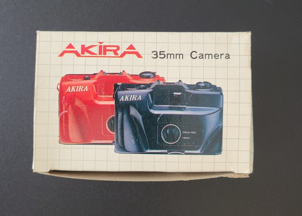 Akira Yellow TC – 306 35mm Camera Auto Fix Focus 50mm Lens