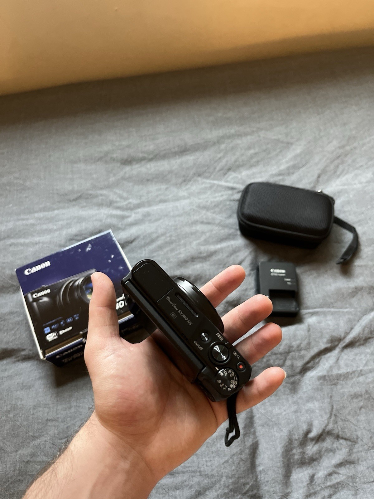 Canon PowerShot SX740 HS 20.3MP Point & Shoot Camera – Black