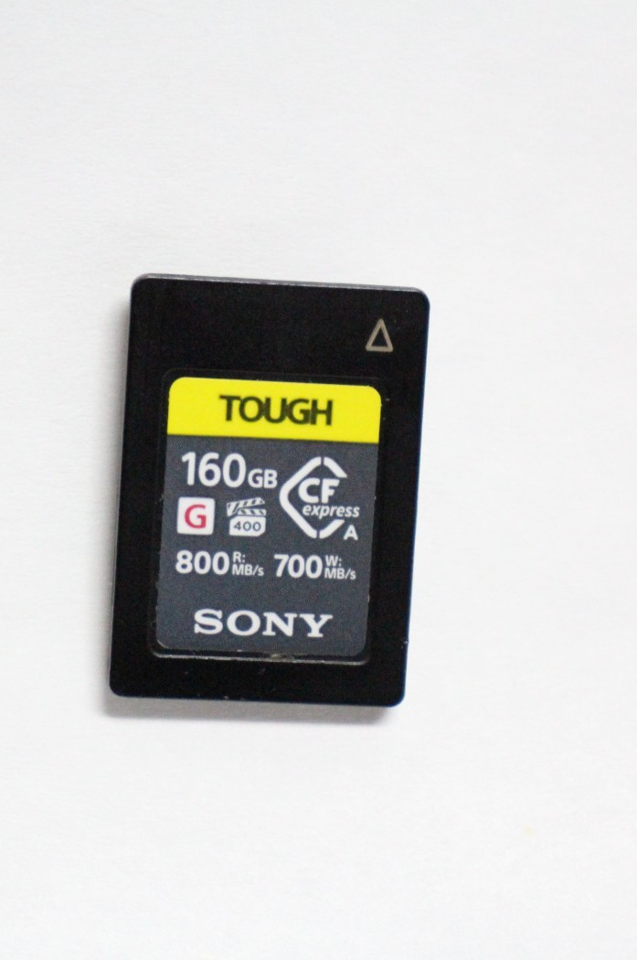 Sony camera FX30 Digital Cinema with Sony Tough 160GB CFexpress Type A card