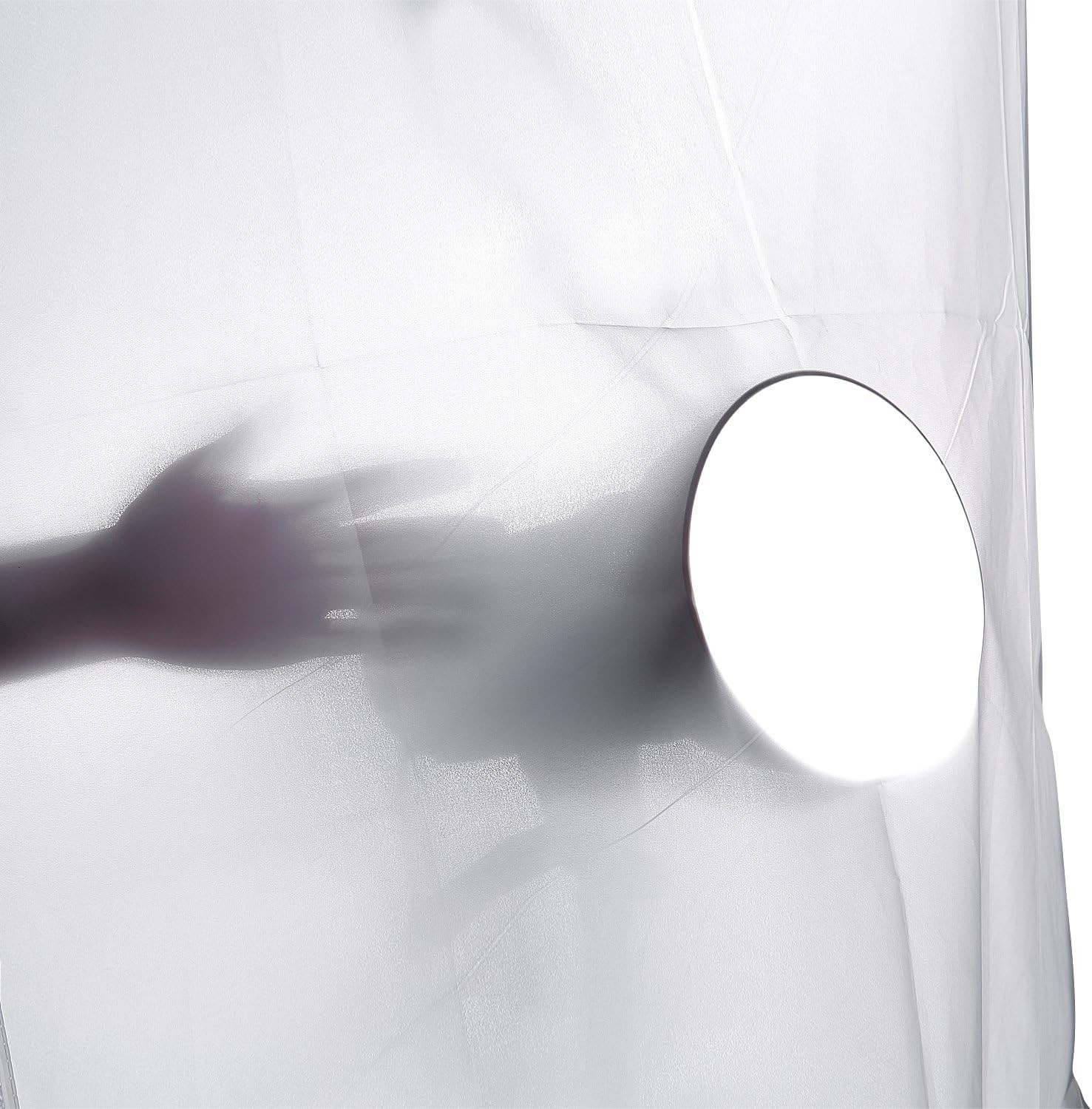 Neewer 12×5 feet/3.6×1.5 meters Polyester White Seamless Diffusion Fabric.