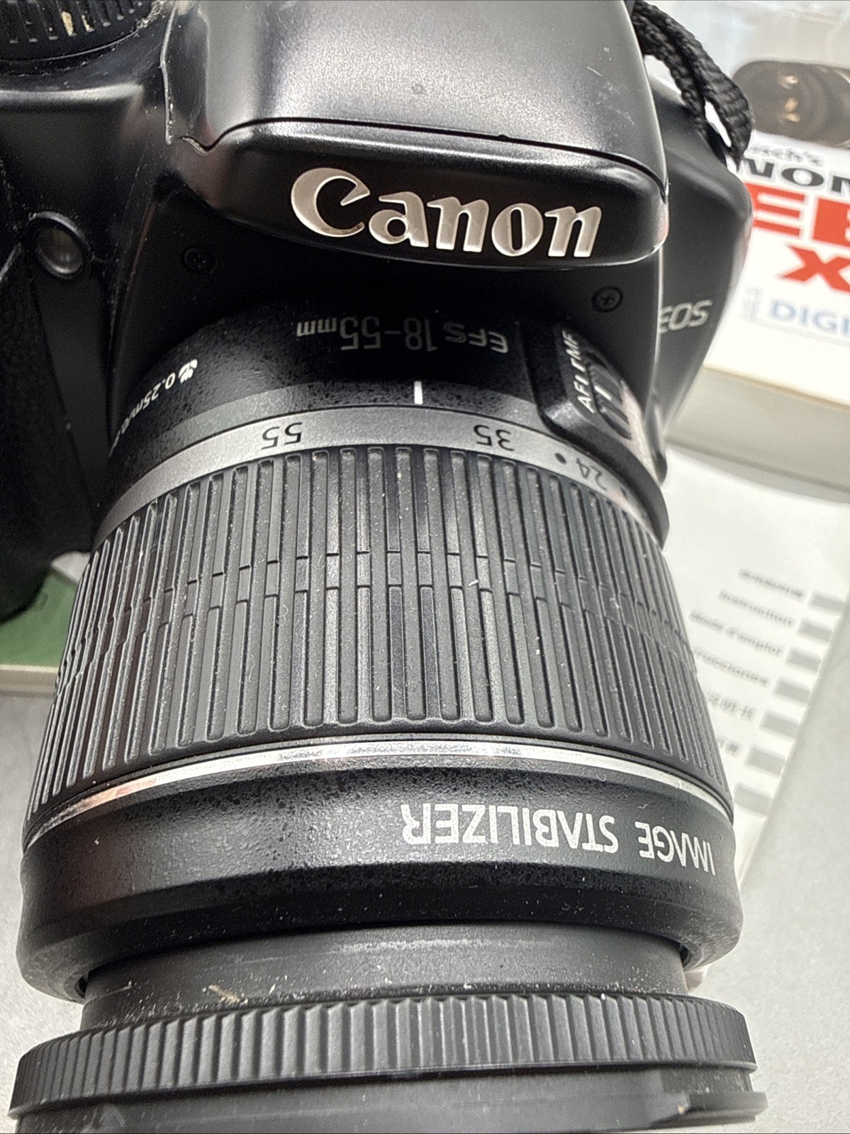 Canon EOS Rebel XSi 450D 12.2MP Digital DSLR Camera Kit