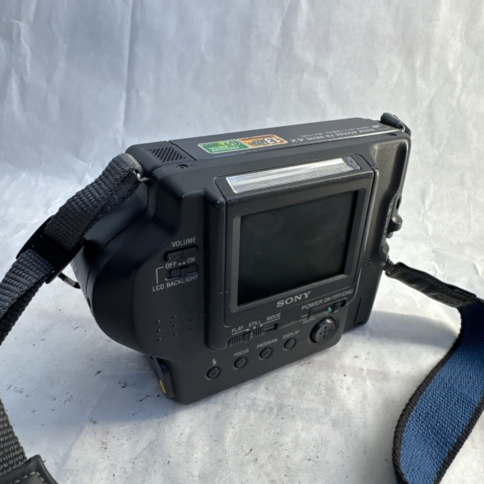 Sony Mavica MVC-FD85 1.3MP Digital Camera – Black – Tested & Working!