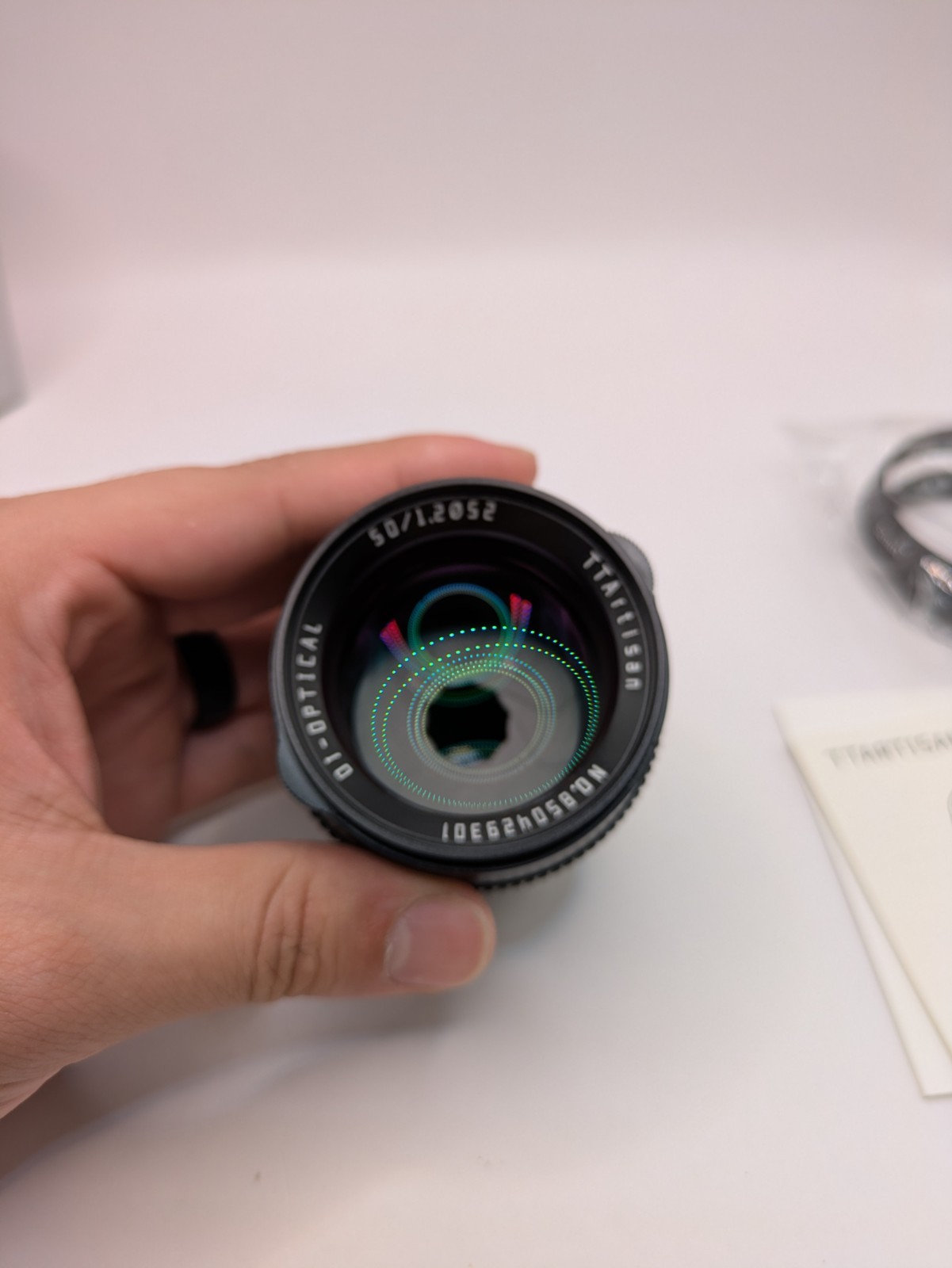 TTArtisan 50mm F1.2 APS-C MF Manual Focus Prime Lens for Canon RF-mount Camera