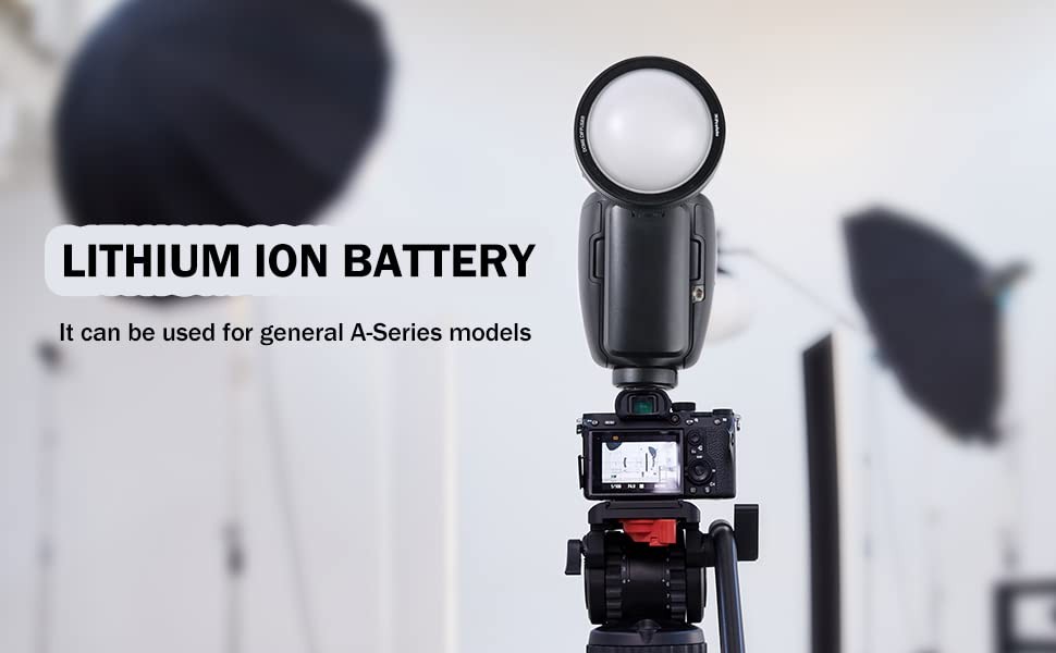 Replacement Li-Ion Battery Compatible with Profoto Camera Flash A1/A1X/A10 Se…