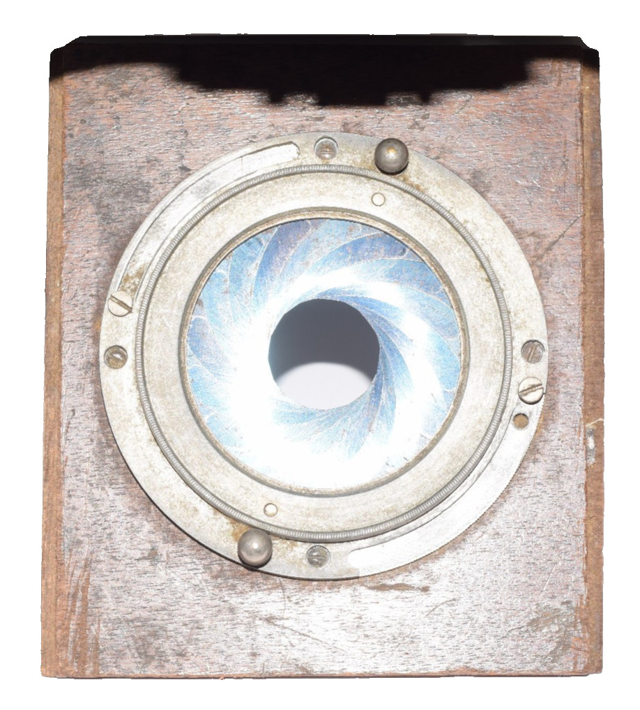 Universal Iris Lens Clamp / Mount for Large Format Brass Lenses 53mm
