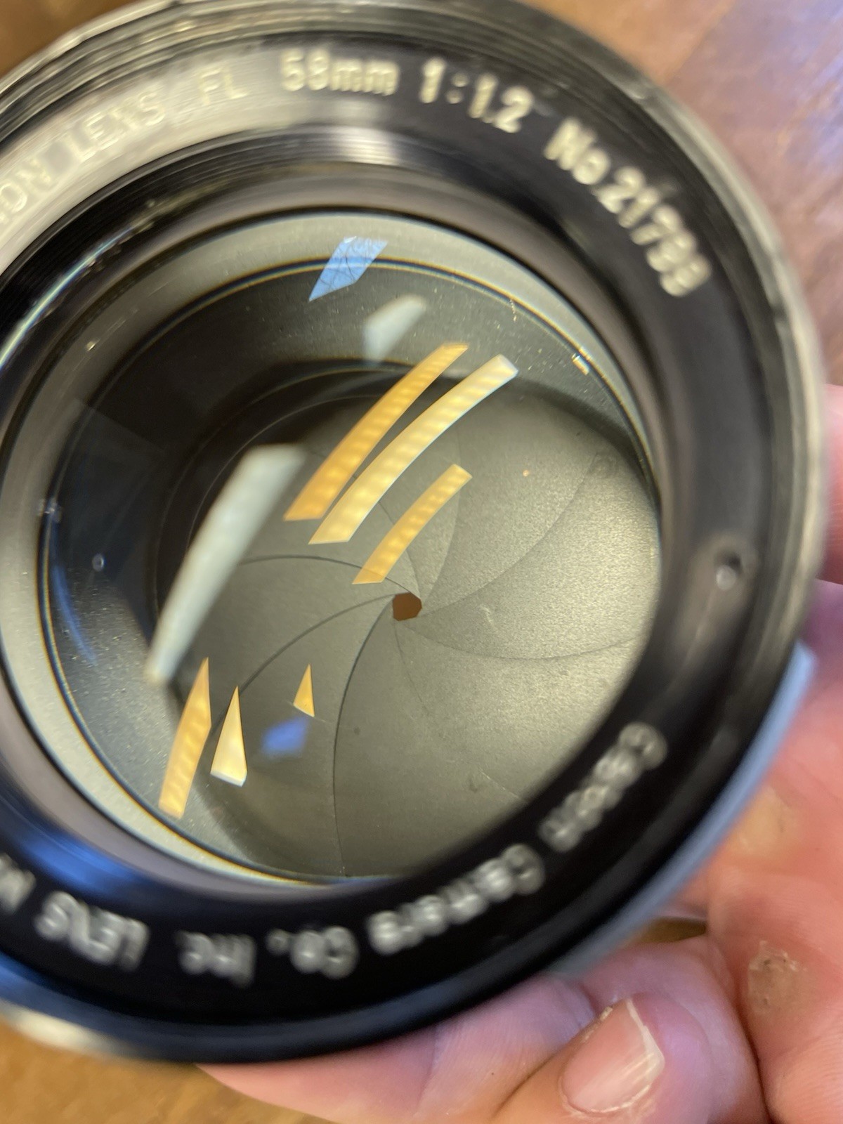 *CLA’d : Near Mint* Canon FL 58mm F/1.2 Prime MF Standard Lens From Japan