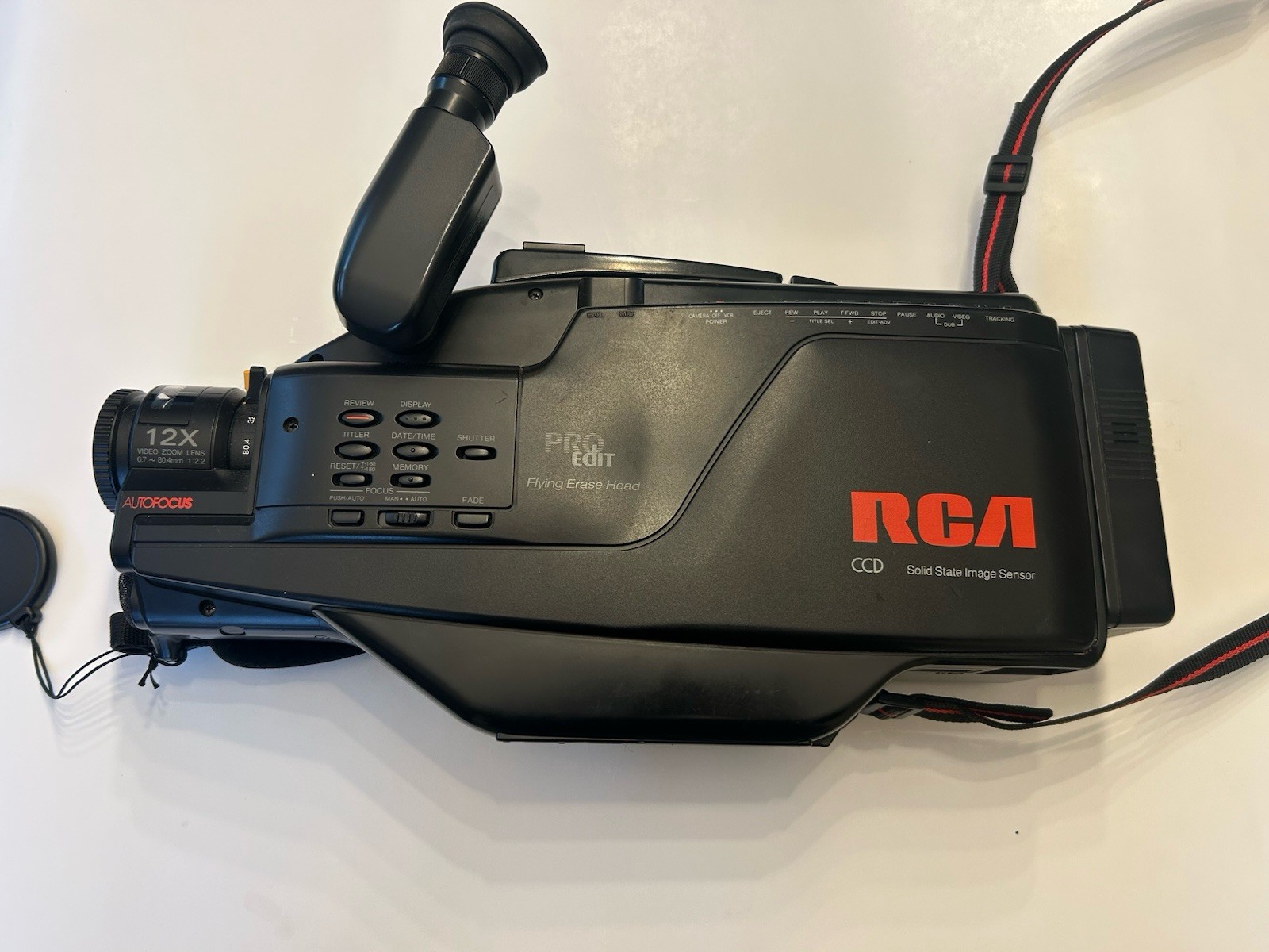 Vintage RCA Camp Quarter With Two Batteries And Two Battery Chargers