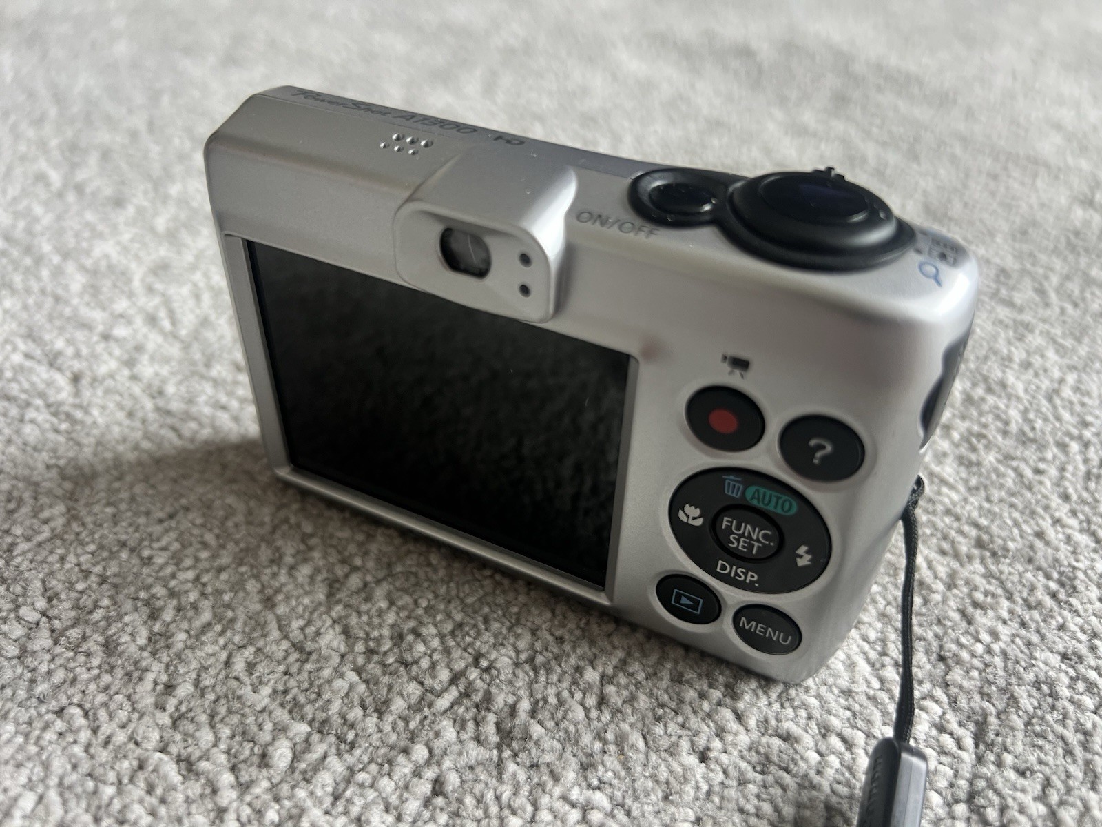 Canon – Power Shot A1300 HD – Silver – 16MP Digital Compact Camera – Working